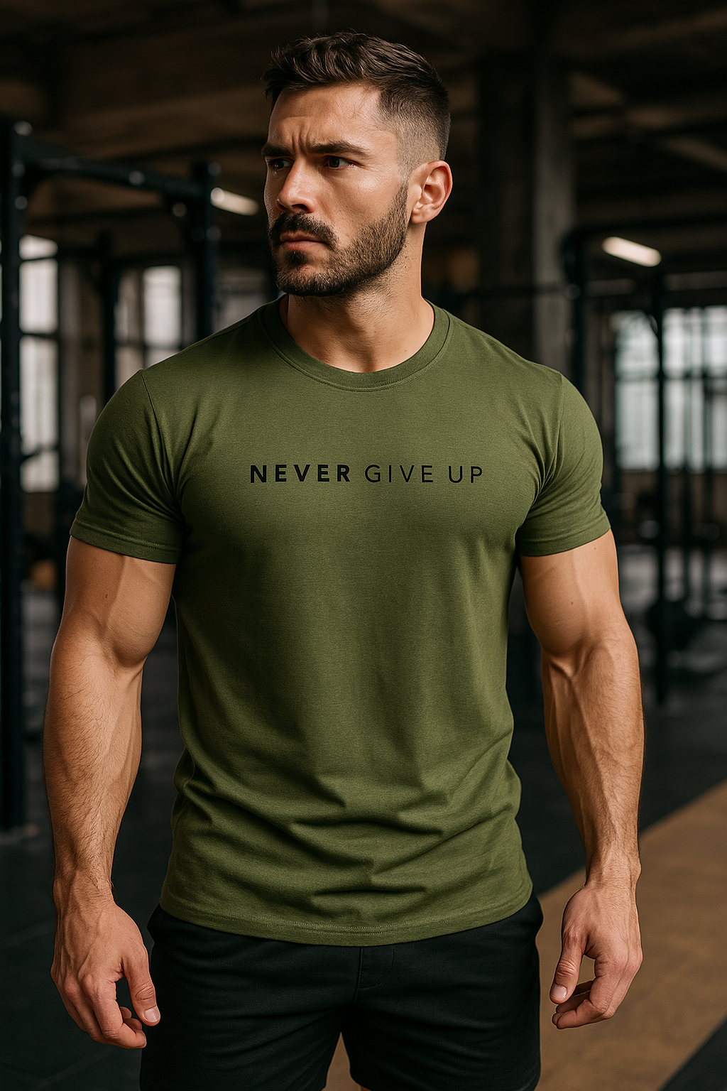 Never Give Up T-shirt