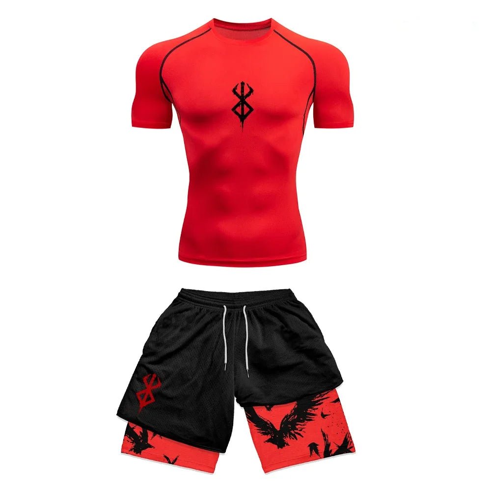 Anime Set T-shirt & Shorts