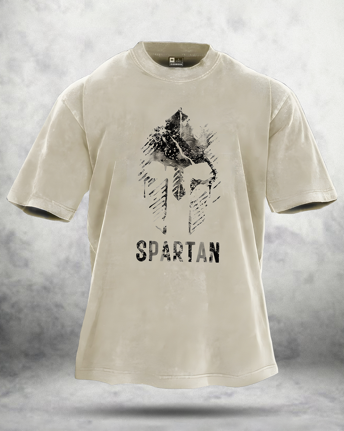 T-shirt délavé Spartan