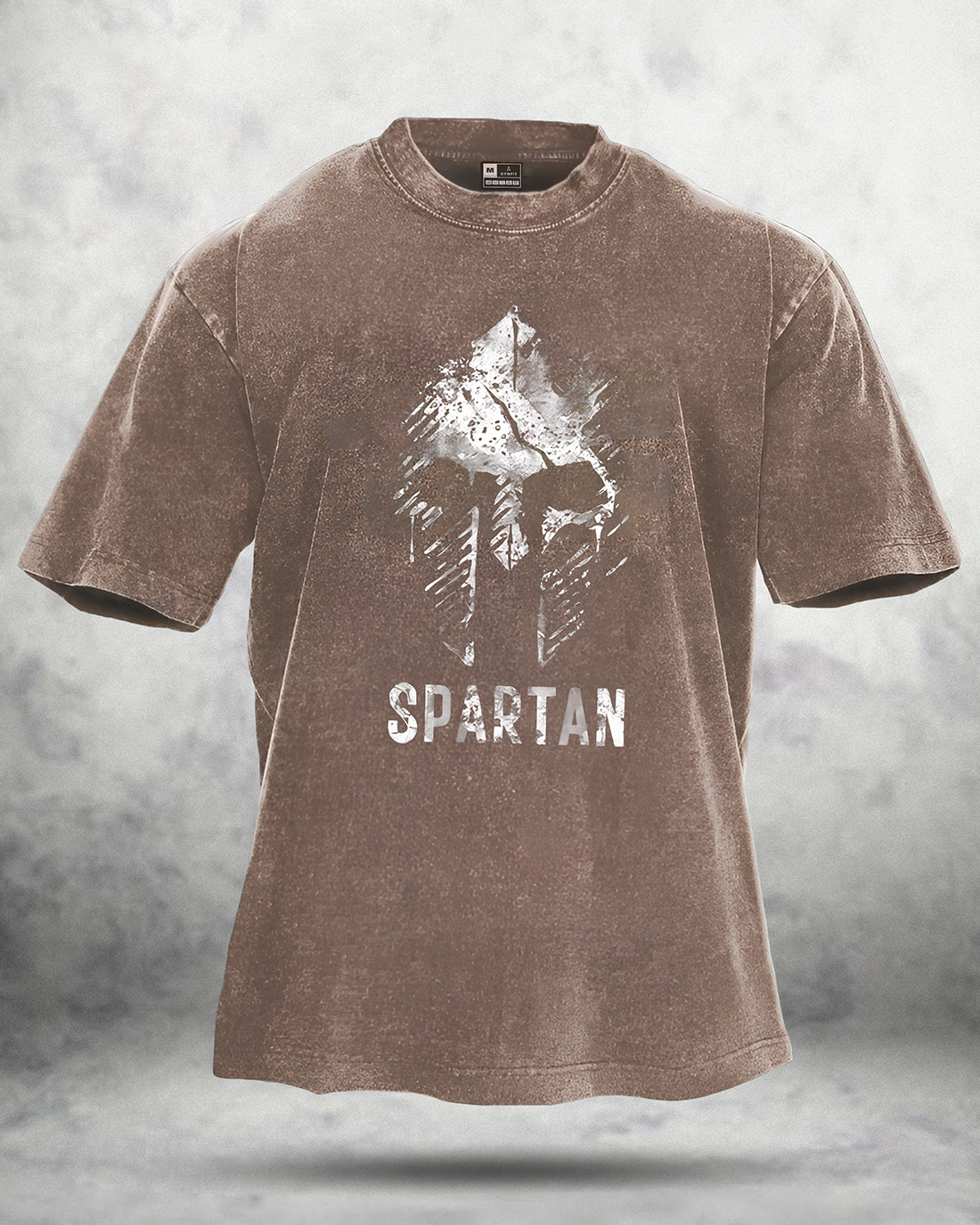 T-shirt délavé Spartan