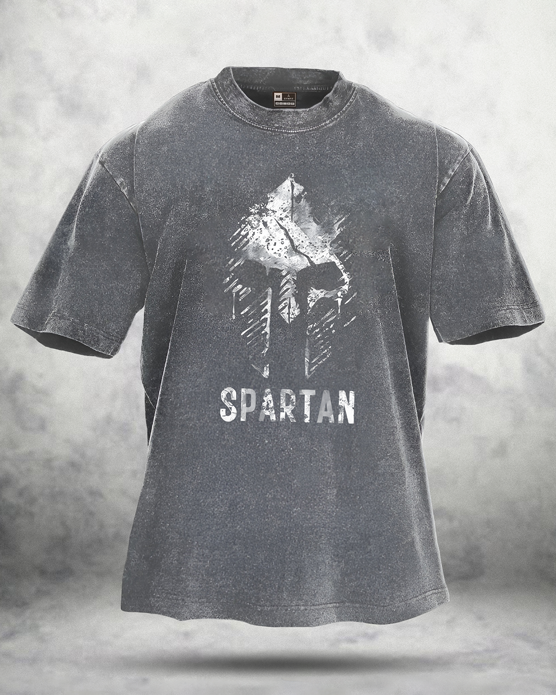 T-shirt délavé Spartan