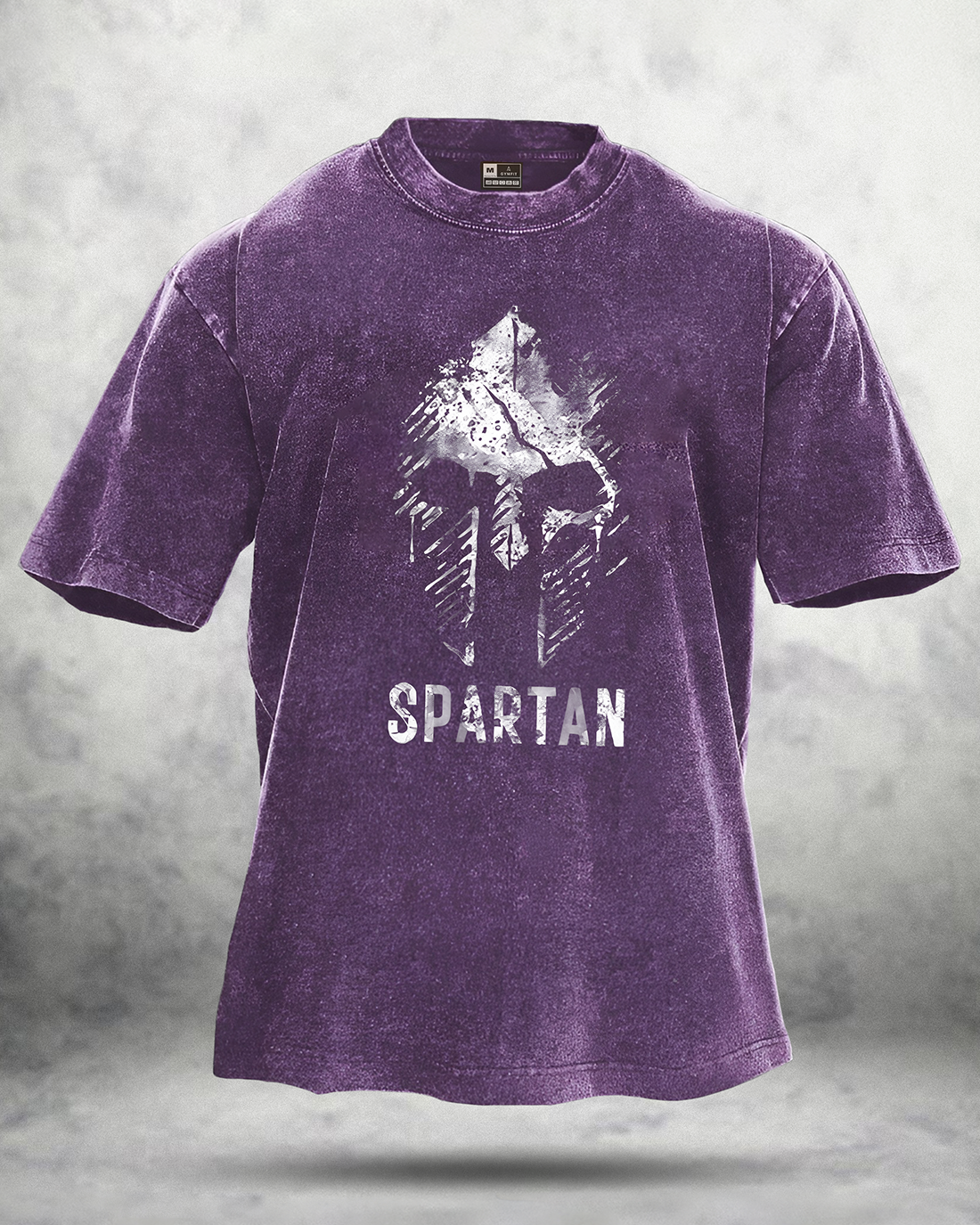 T-shirt délavé Spartan