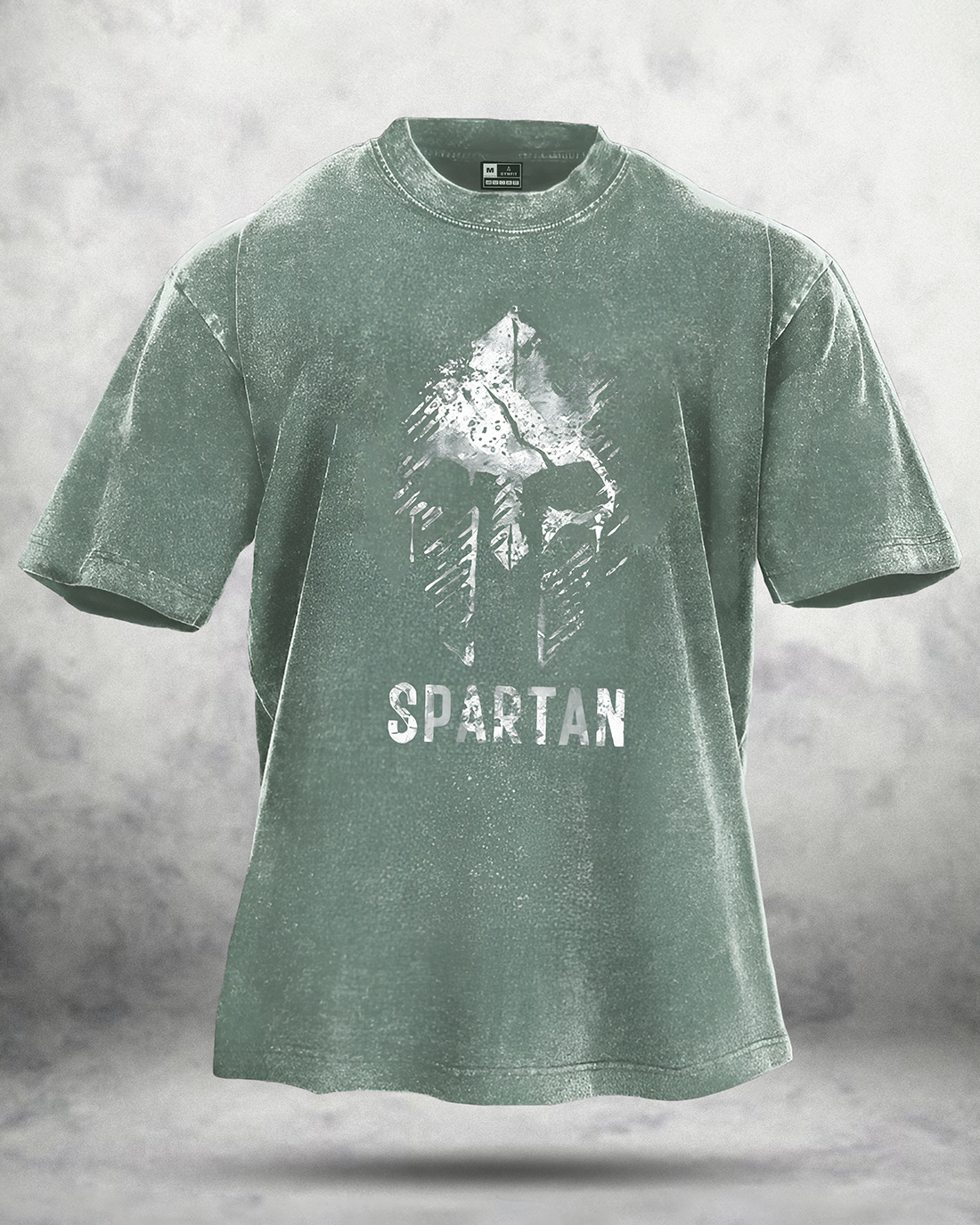 T-shirt délavé Spartan