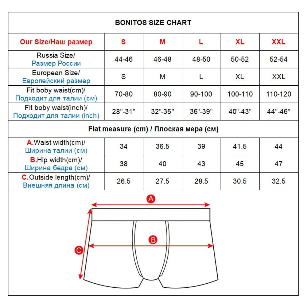 Pack mixte de 5 Boxershorts