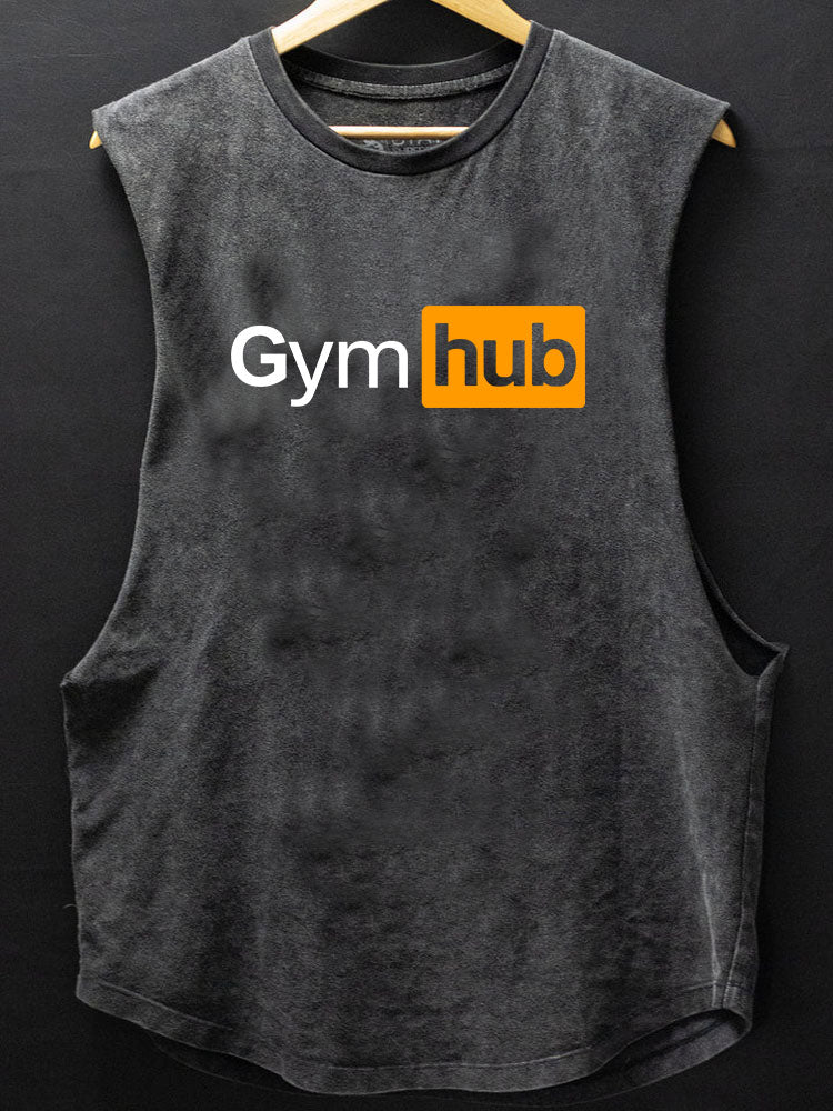 Gymhub Scoop Bottom Débardeur en coton