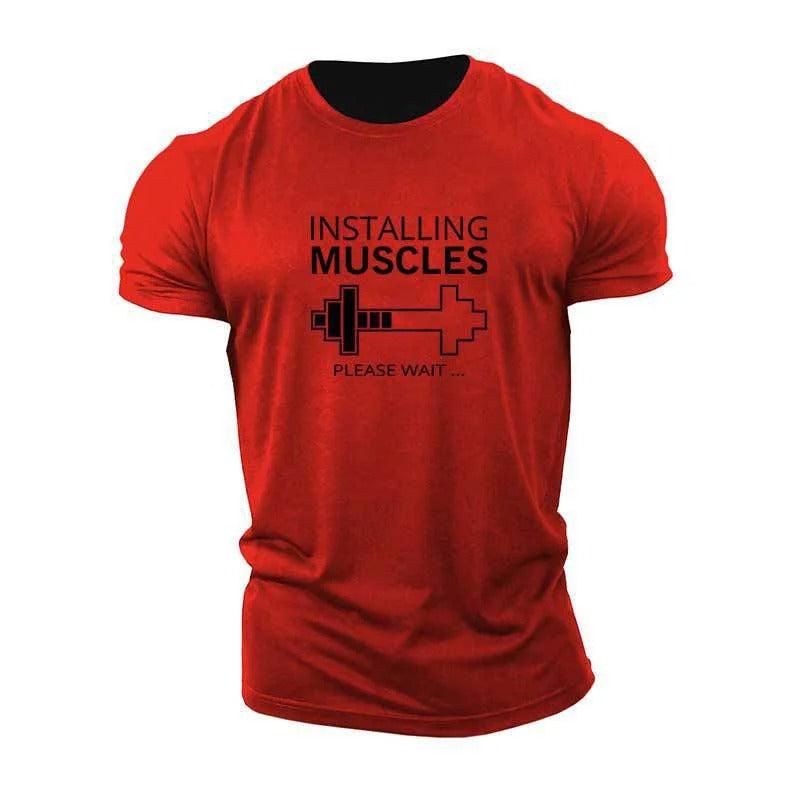 Installation Muscle T-shirt