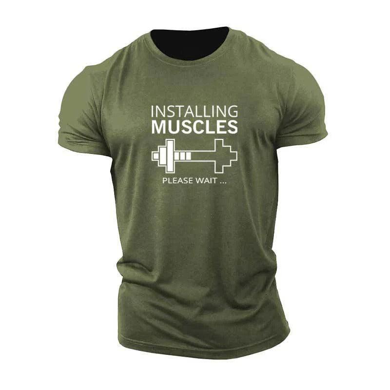 Installation Muscle T-shirt