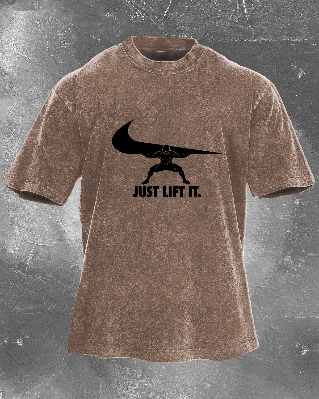 JUST LIFT IT WASHED T-SHIRT