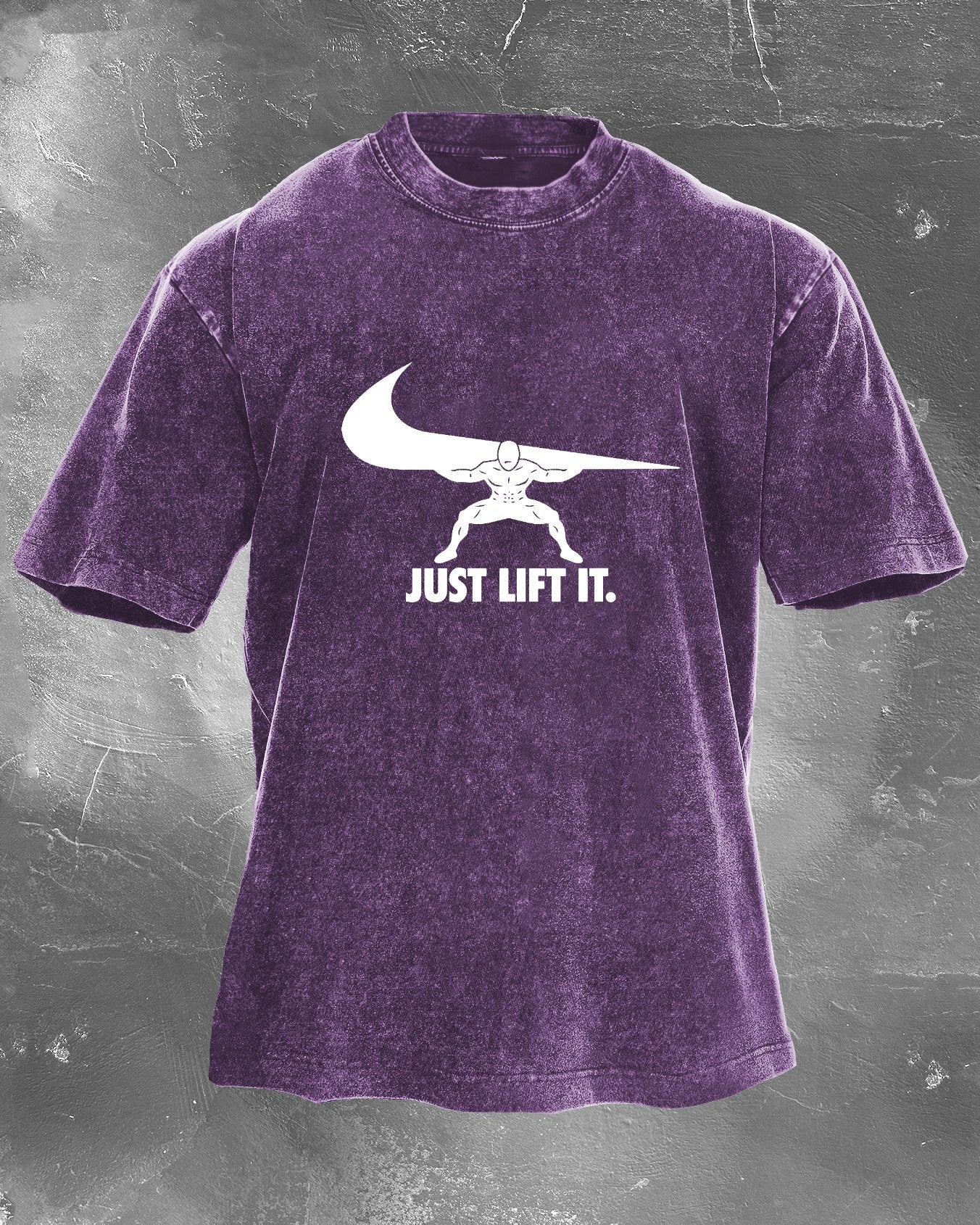 JUST LIFT IT WASHED T-SHIRT