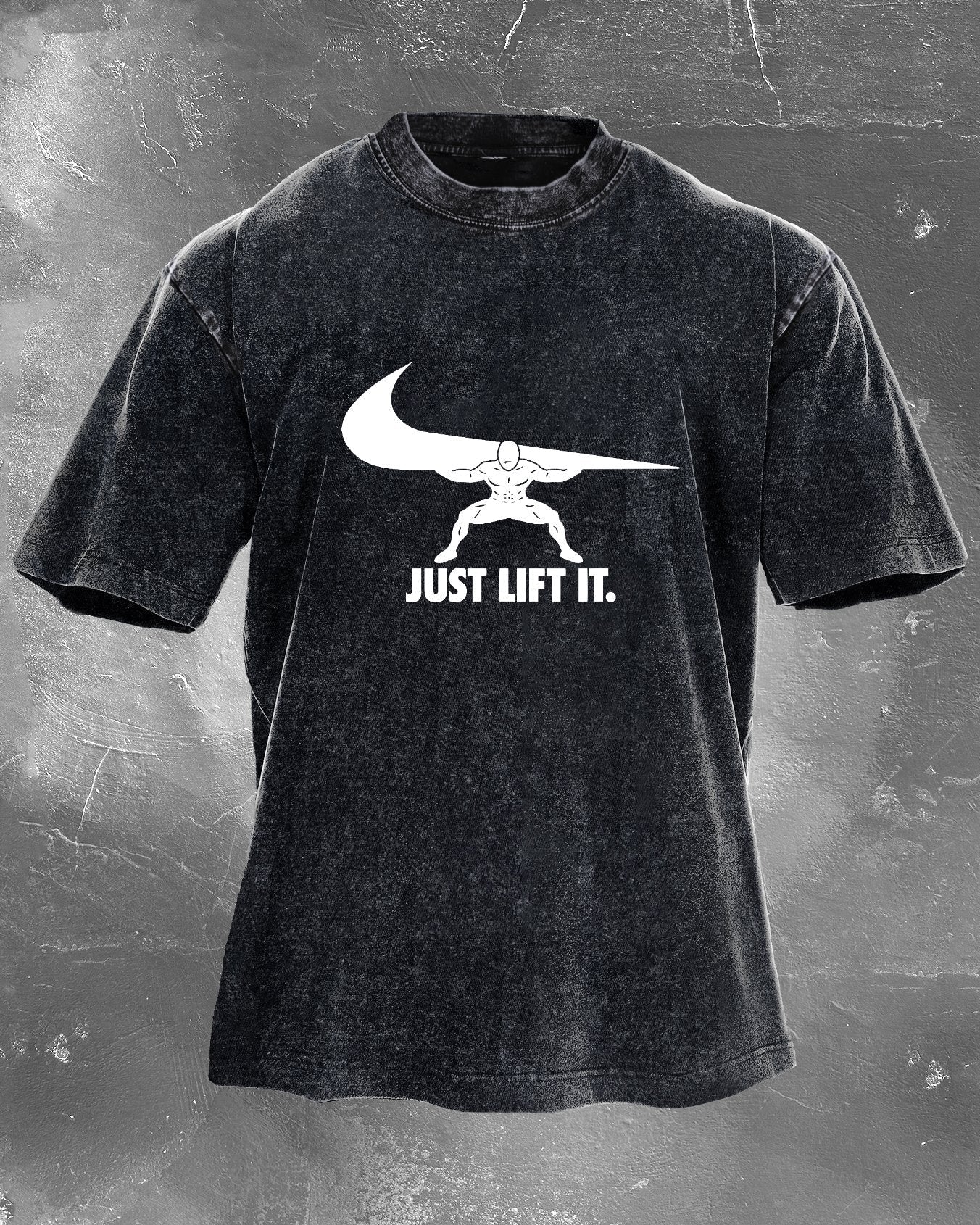 JUST LIFT IT WASHED T-SHIRT