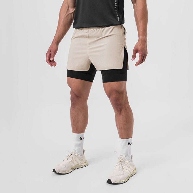Short de sport 2 en 1