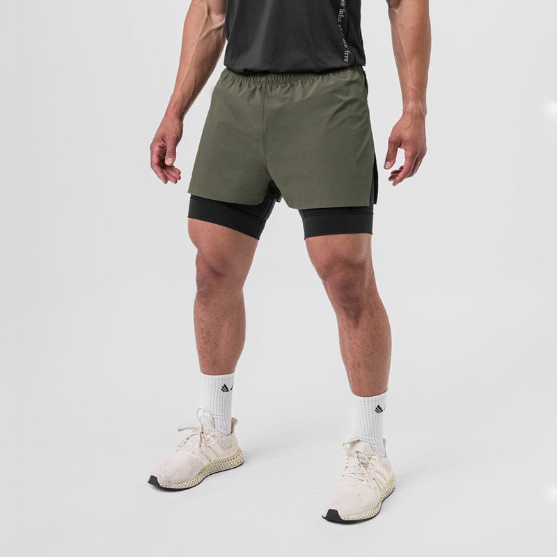 Short de sport 2 en 1