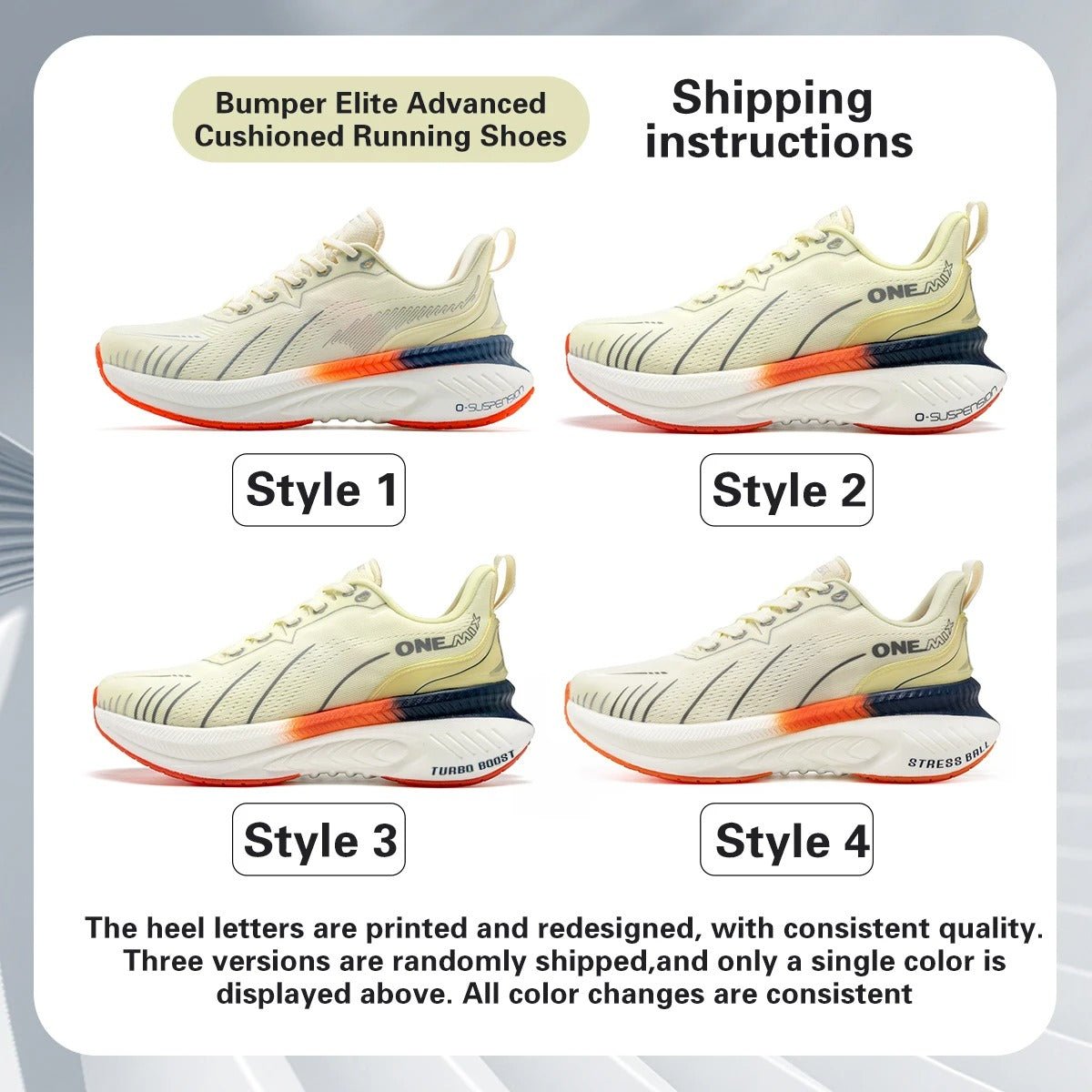 ONEMIX Chaussures de course absorbant les chocs