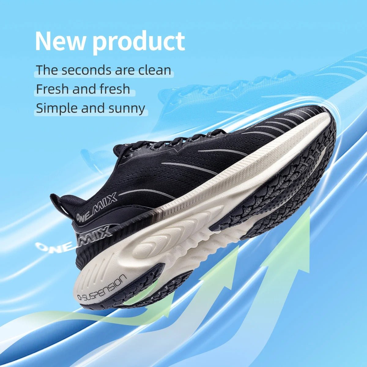 ONEMIX Chaussures de course absorbant les chocs