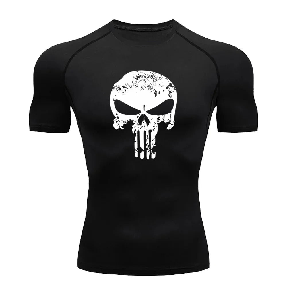 Pull à Compression Punisher - Manches Courtes
