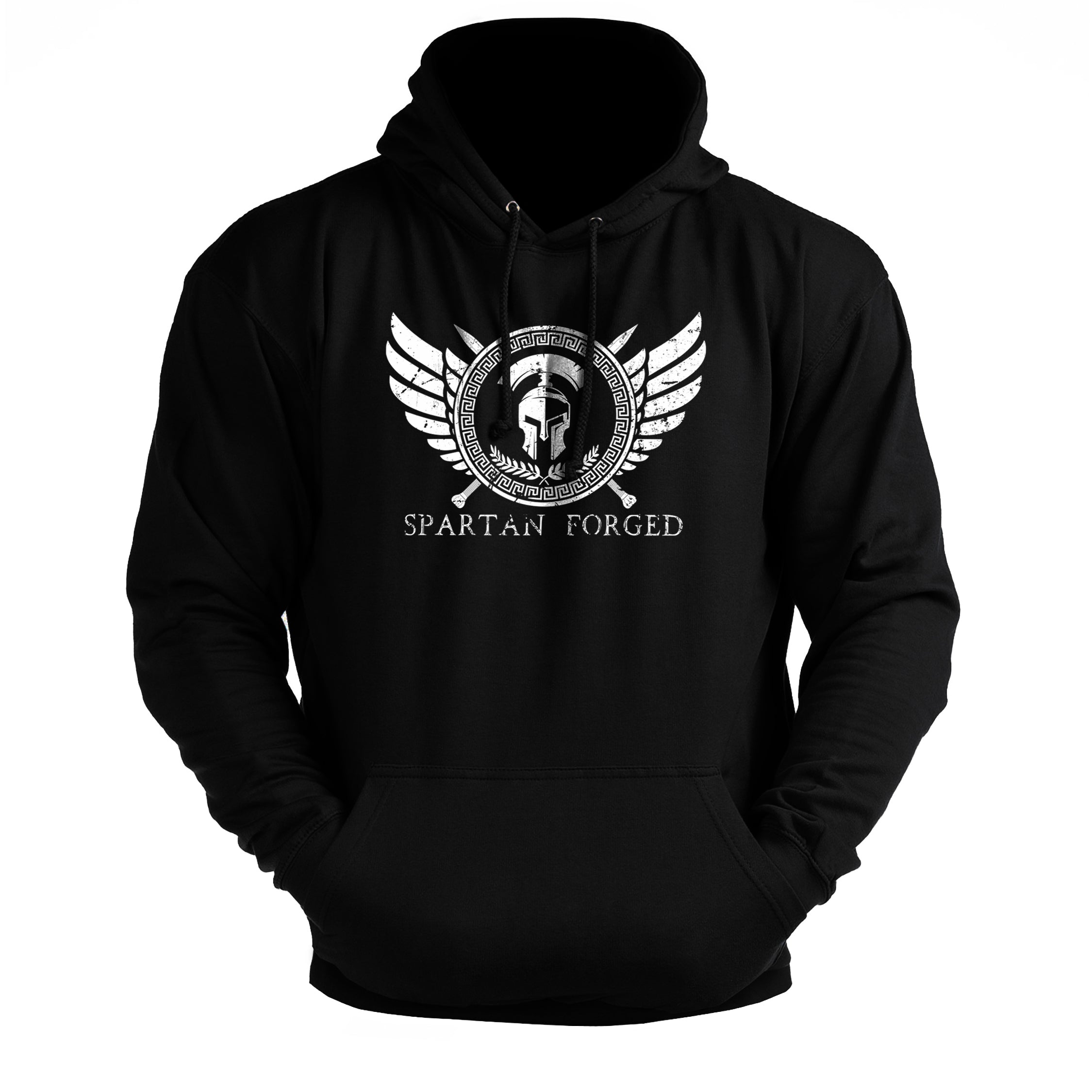 Spartan Forged Chest Emblem - Gym à capuche