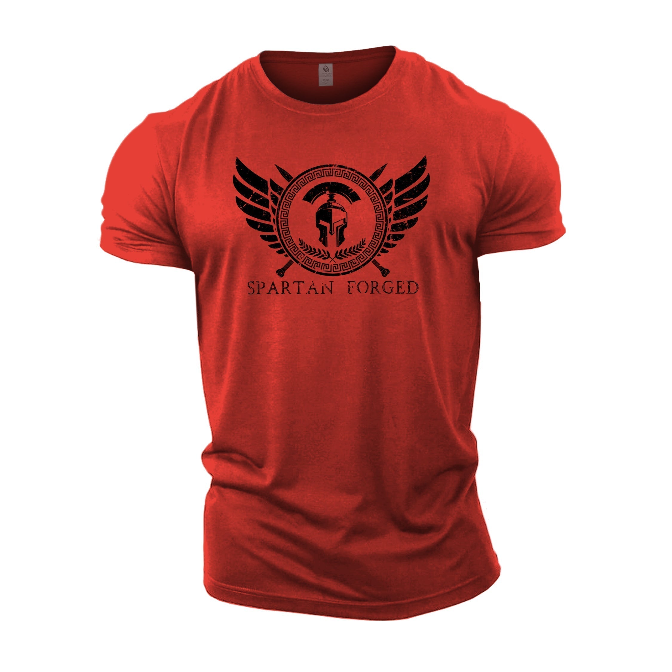 Spartan Forged Chest Emblem - Gym T-Shirt