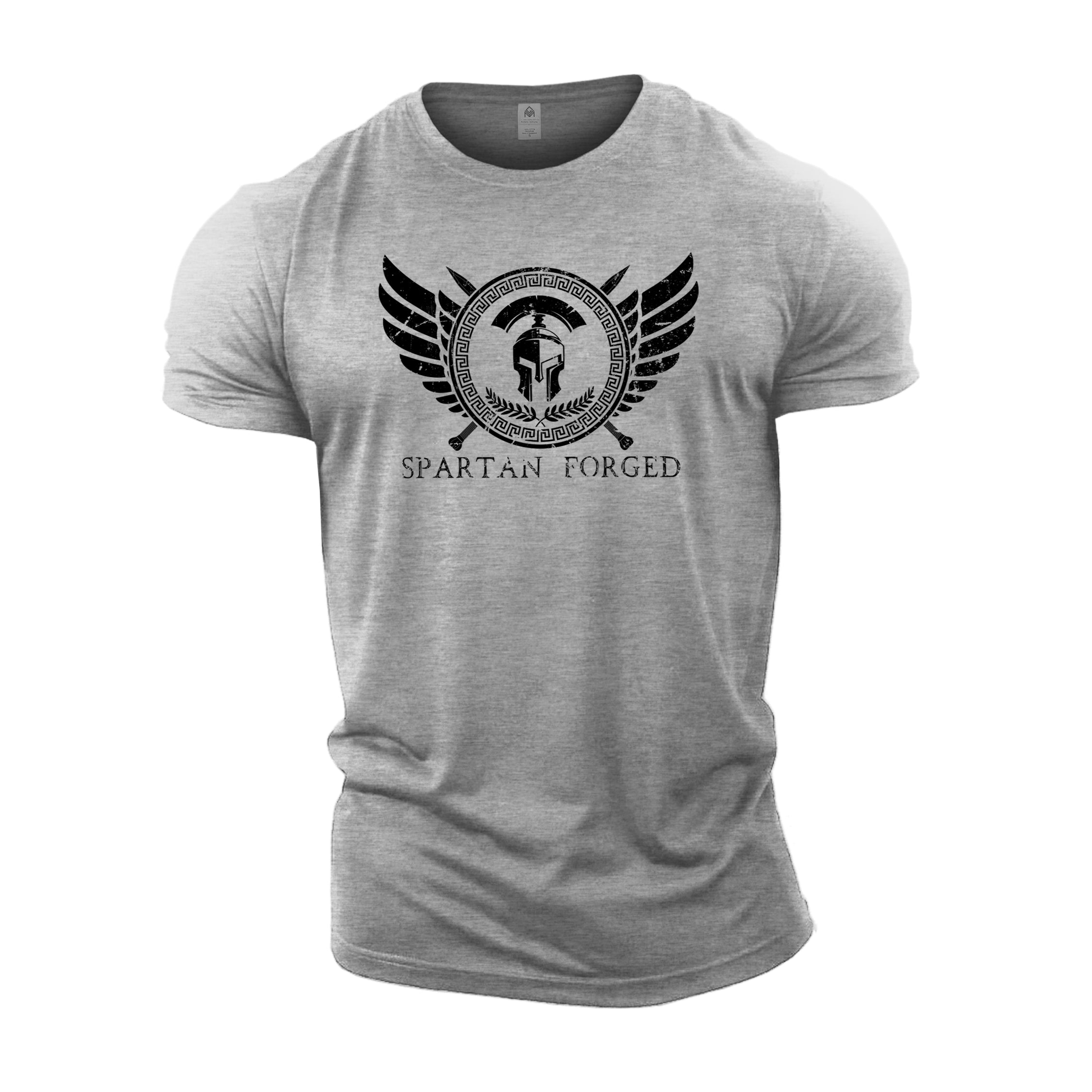 Spartan Forged Chest Emblem - Gym T-Shirt