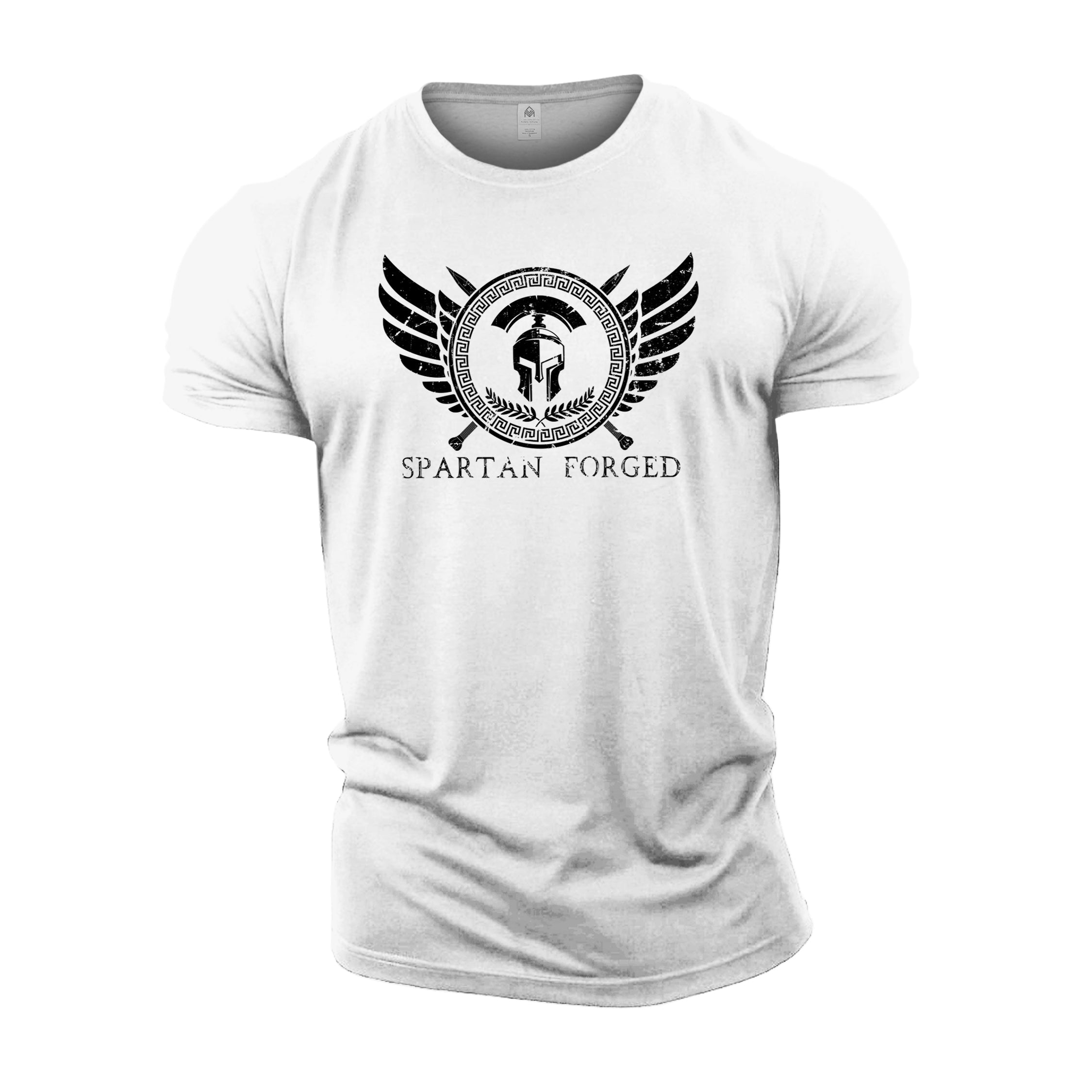 Spartan Forged Chest Emblem - Gym T-Shirt
