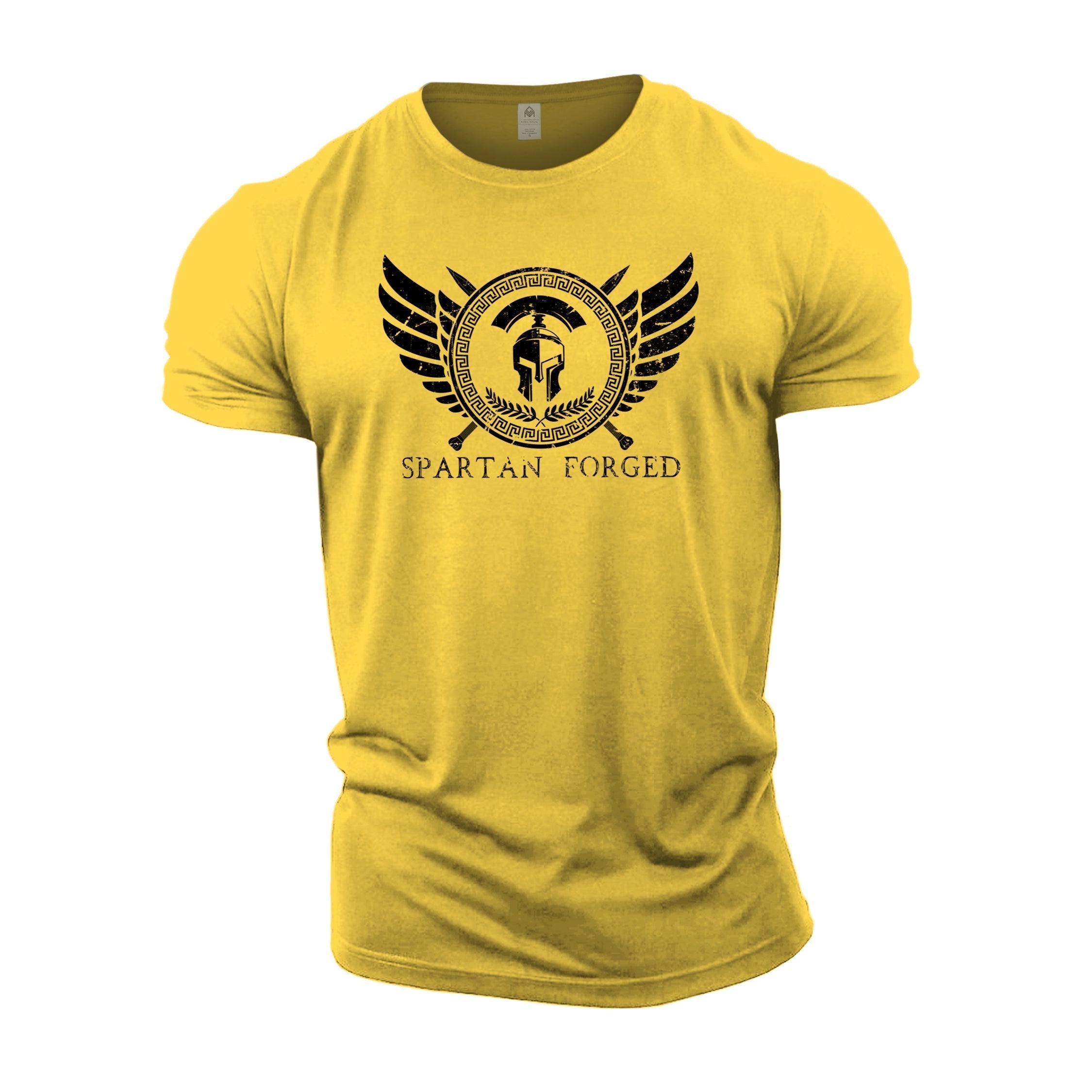 Spartan Forged Chest Emblem - Gym T-Shirt