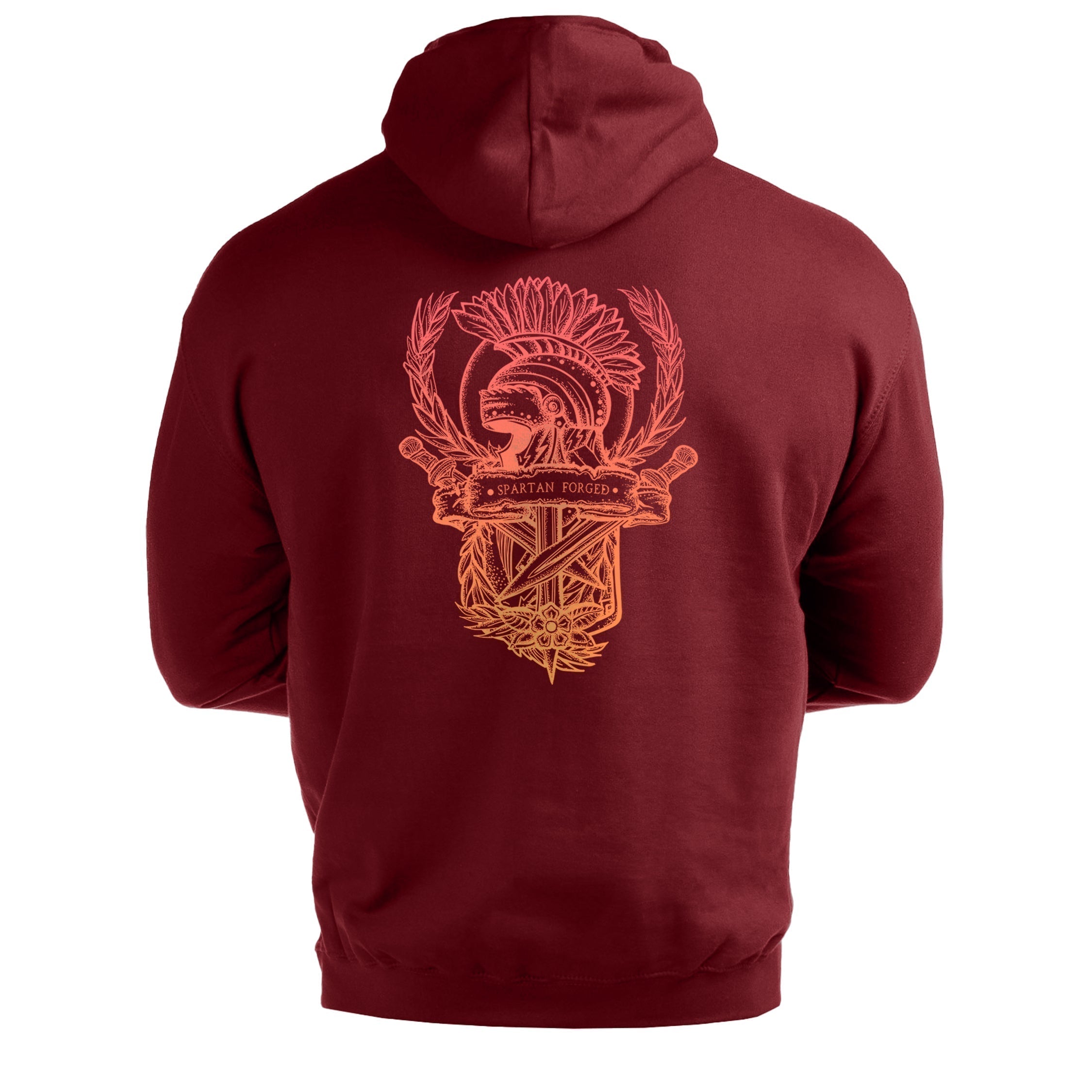 Spartan Forged Crest - Gym Hoodie