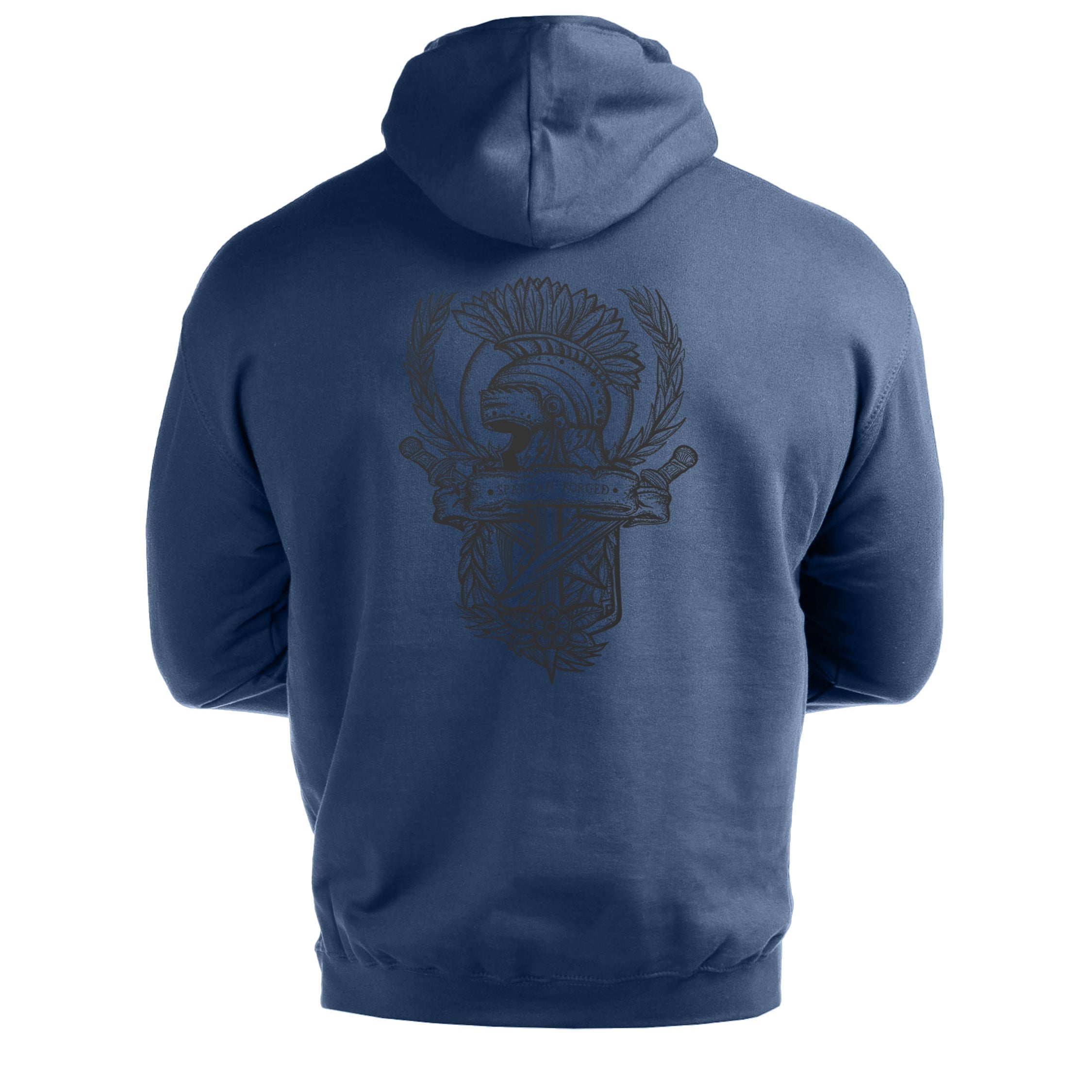 Spartan Forged Crest - Gym Hoodie