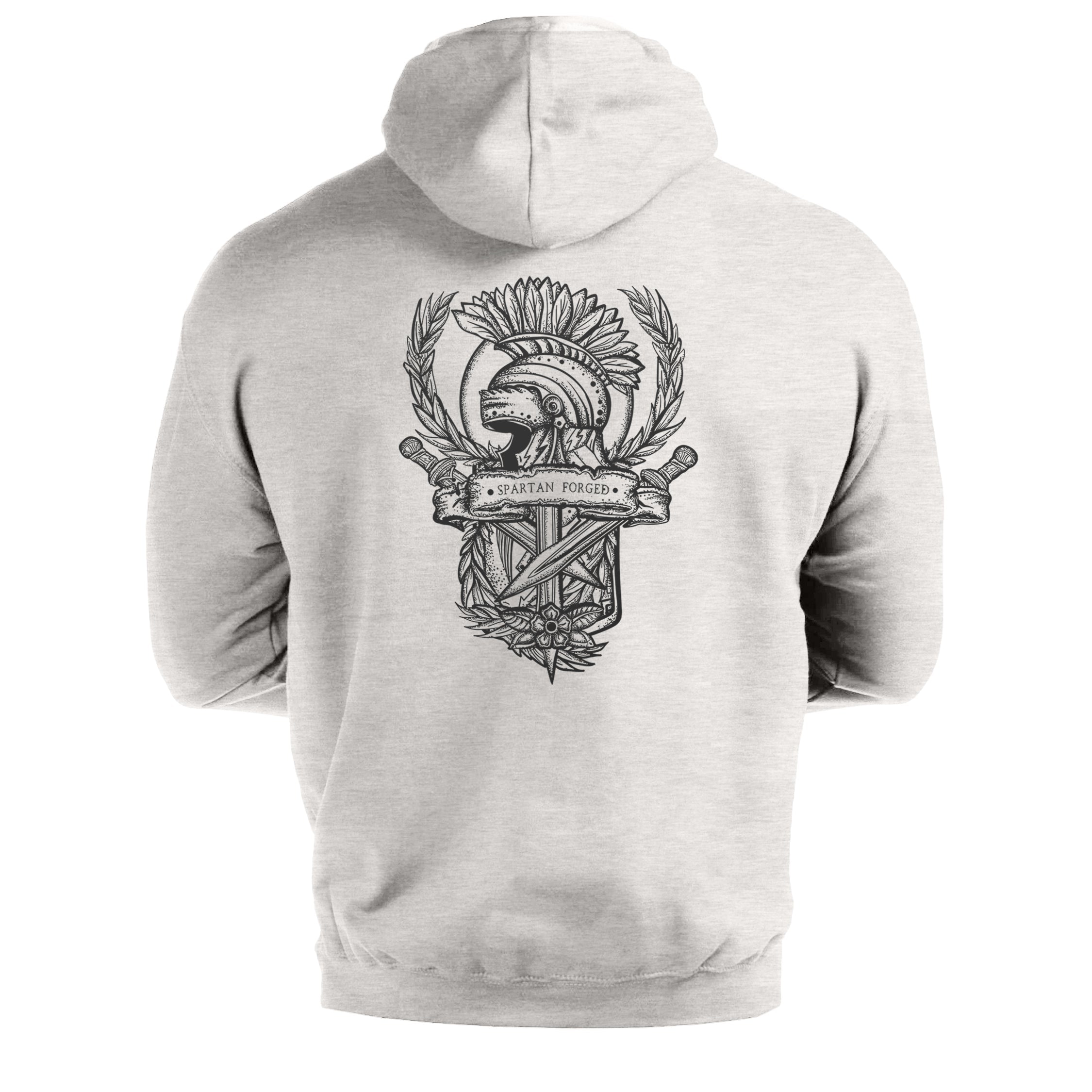 Spartan Forged Crest - Gym Hoodie