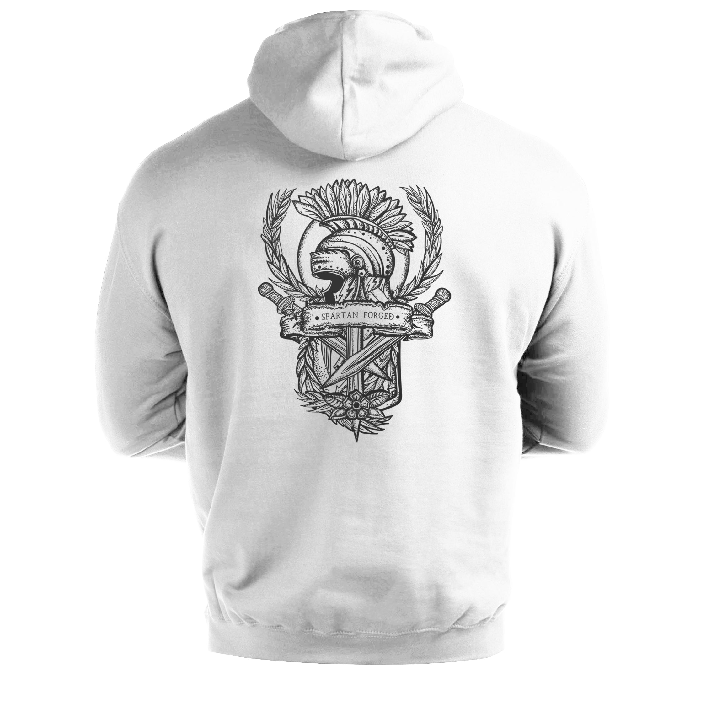 Spartan Forged Crest - Gym Hoodie