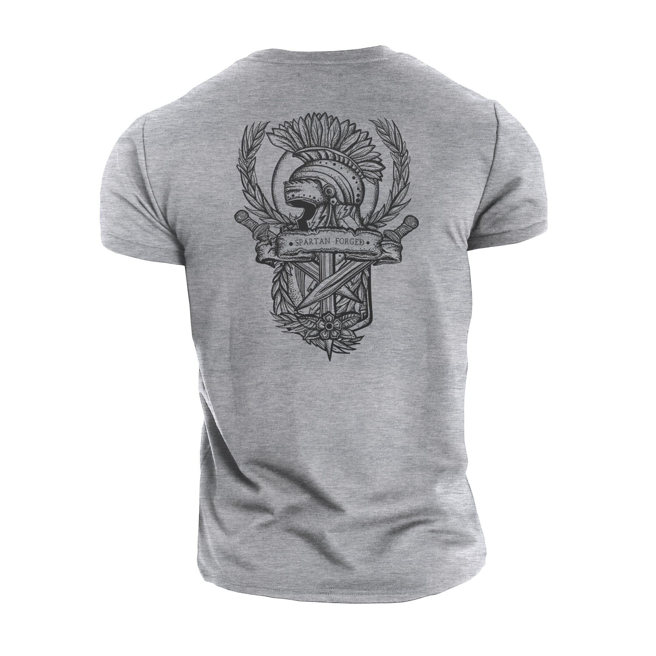 Spartan Forged Crest - Gym T-Shirt