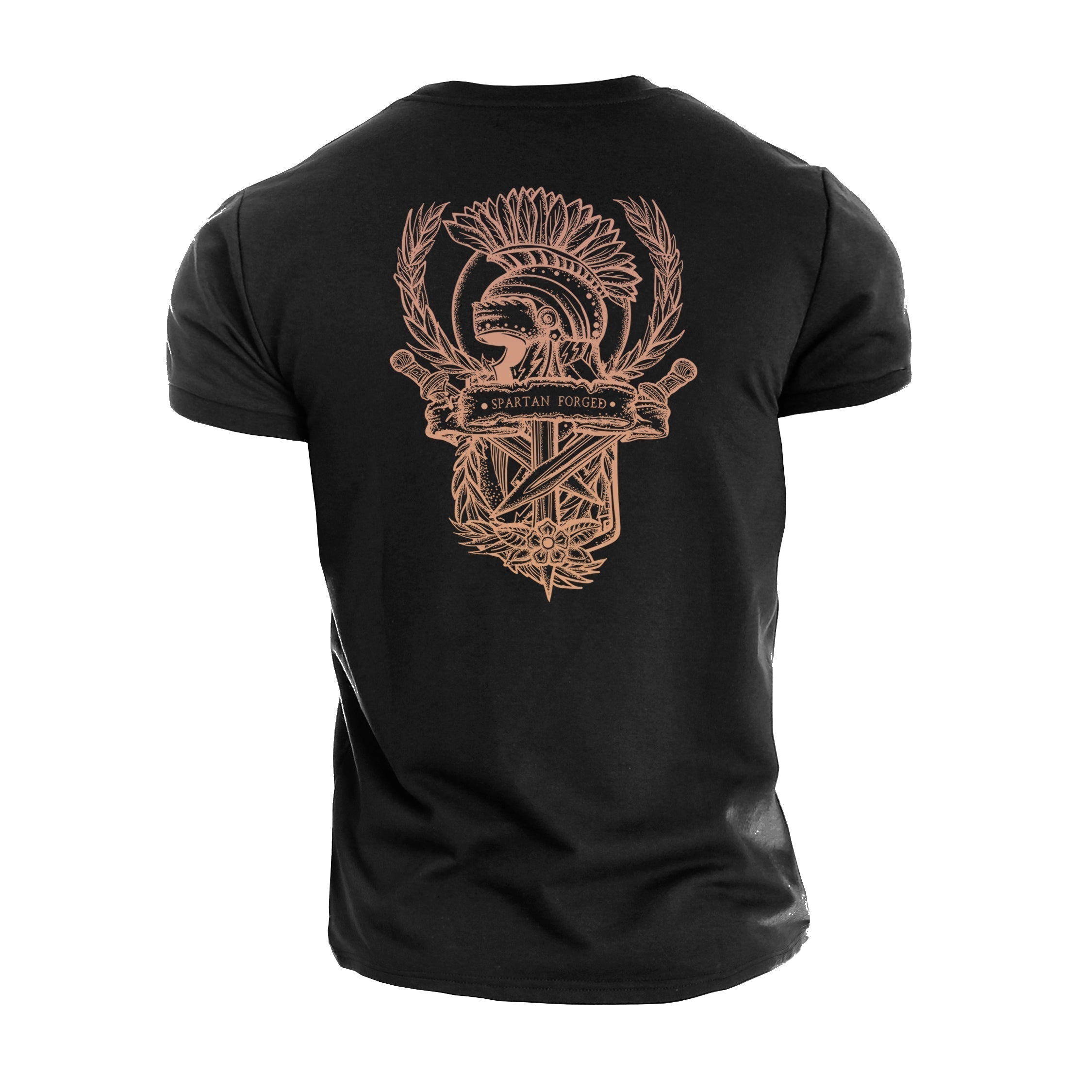 Spartan Forged Crest - Gym T-Shirt
