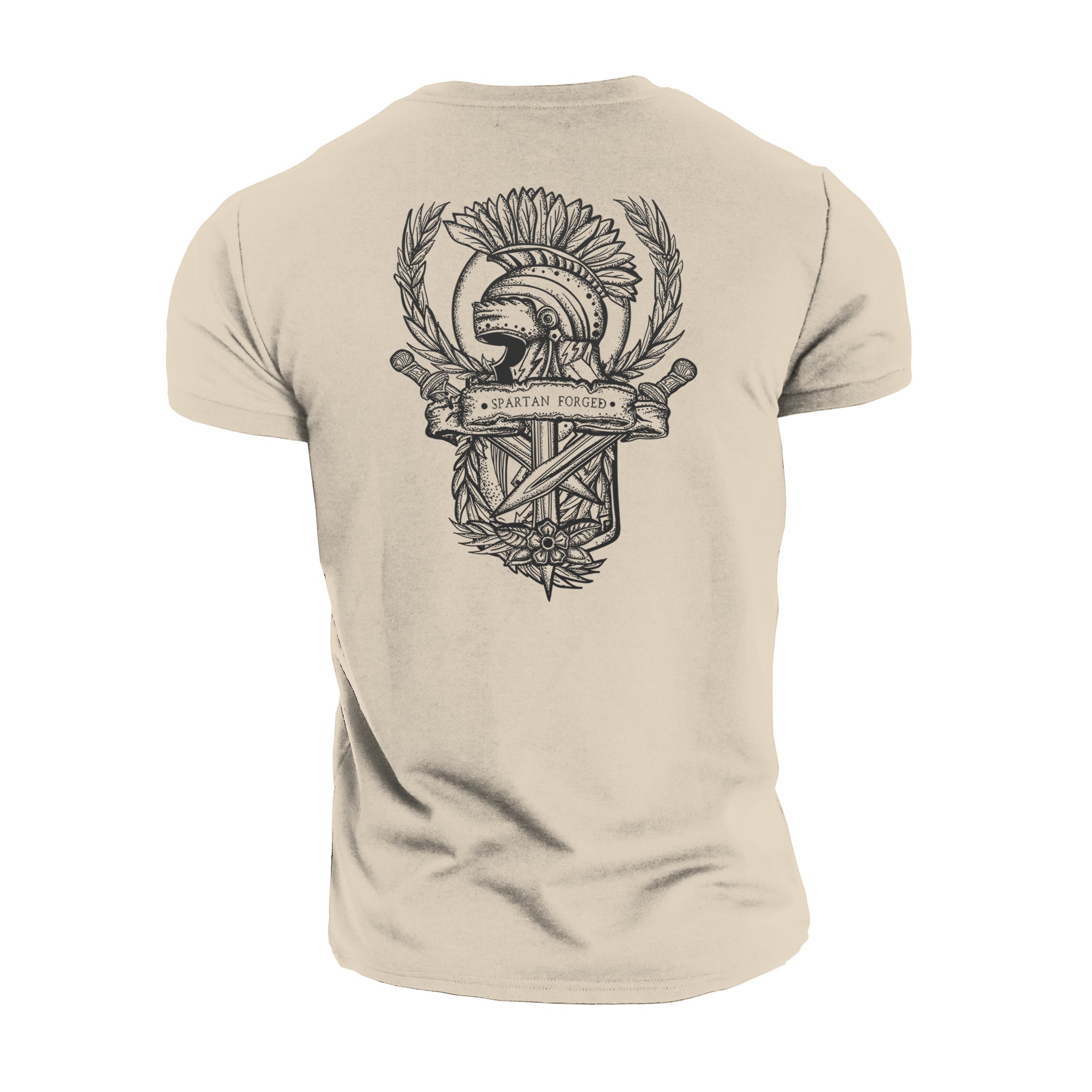Spartan Forged Crest - Gym T-Shirt