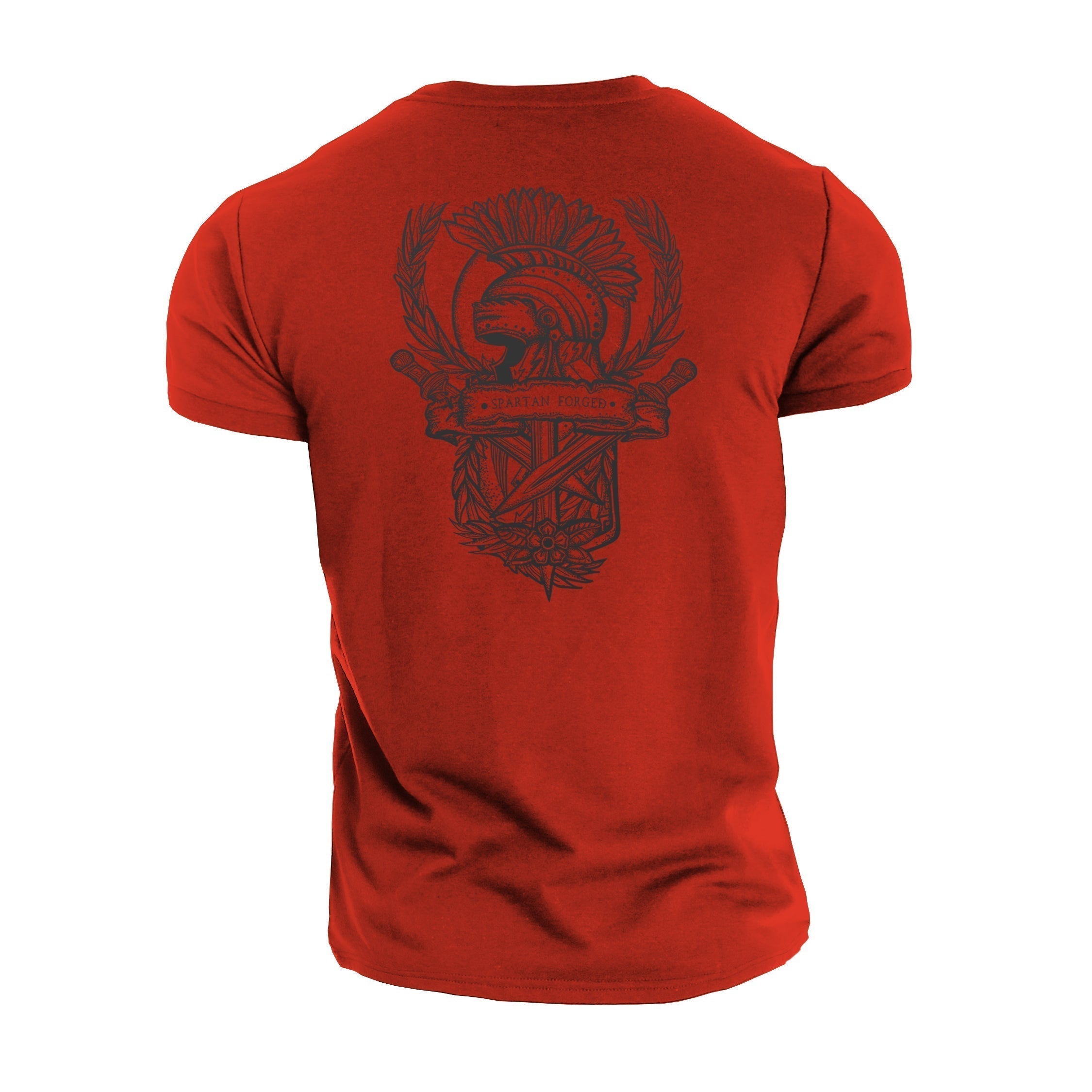 Spartan Forged Crest - Gym T-Shirt
