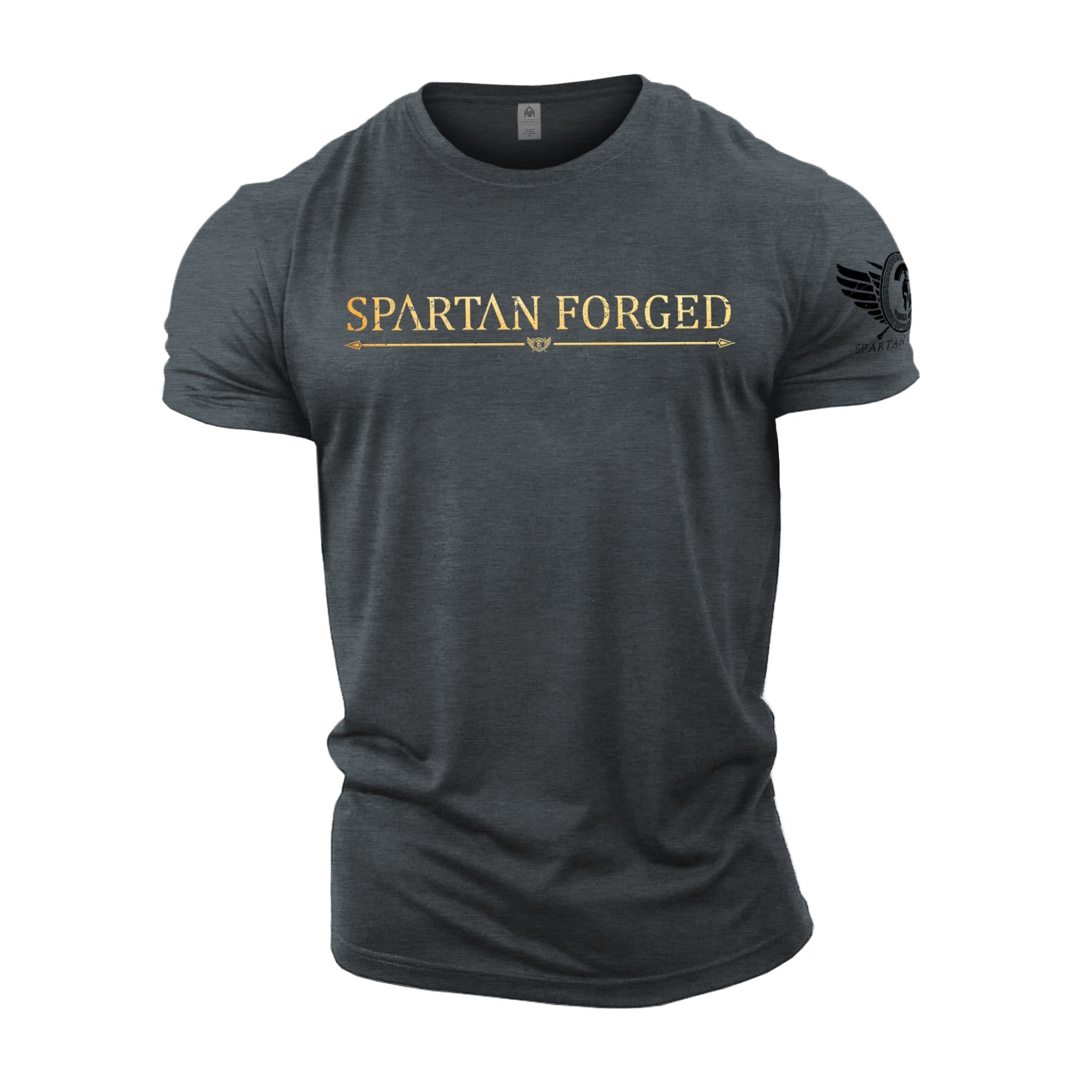 Spartan Forged Gold - Gym T-Shirt