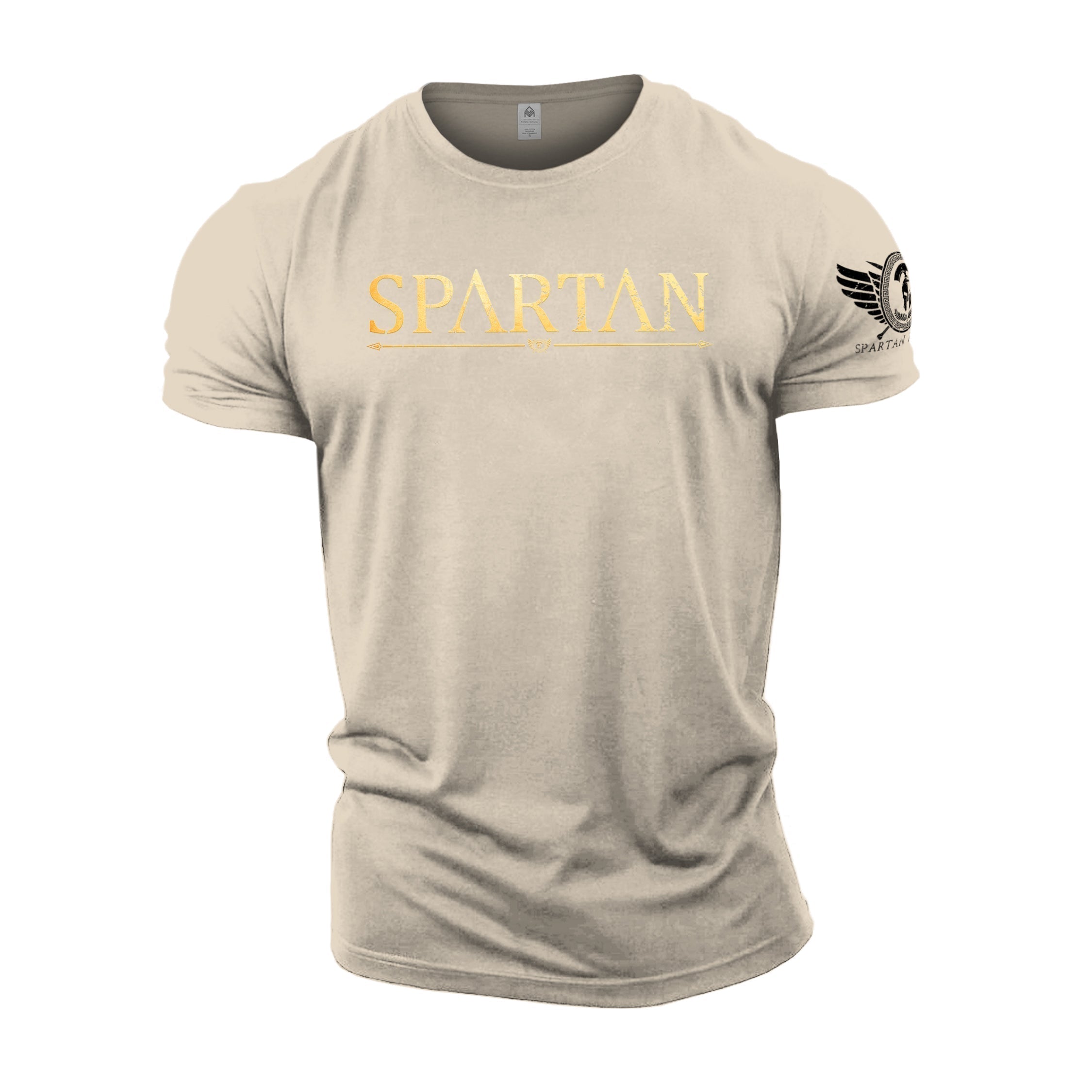 Spartan Gold Gym T-Shirt