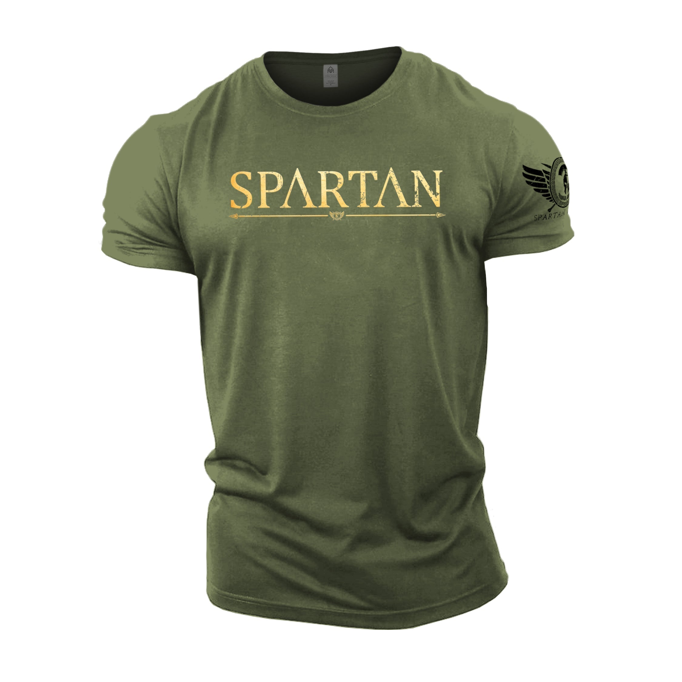Spartan Gold Gym T-Shirt