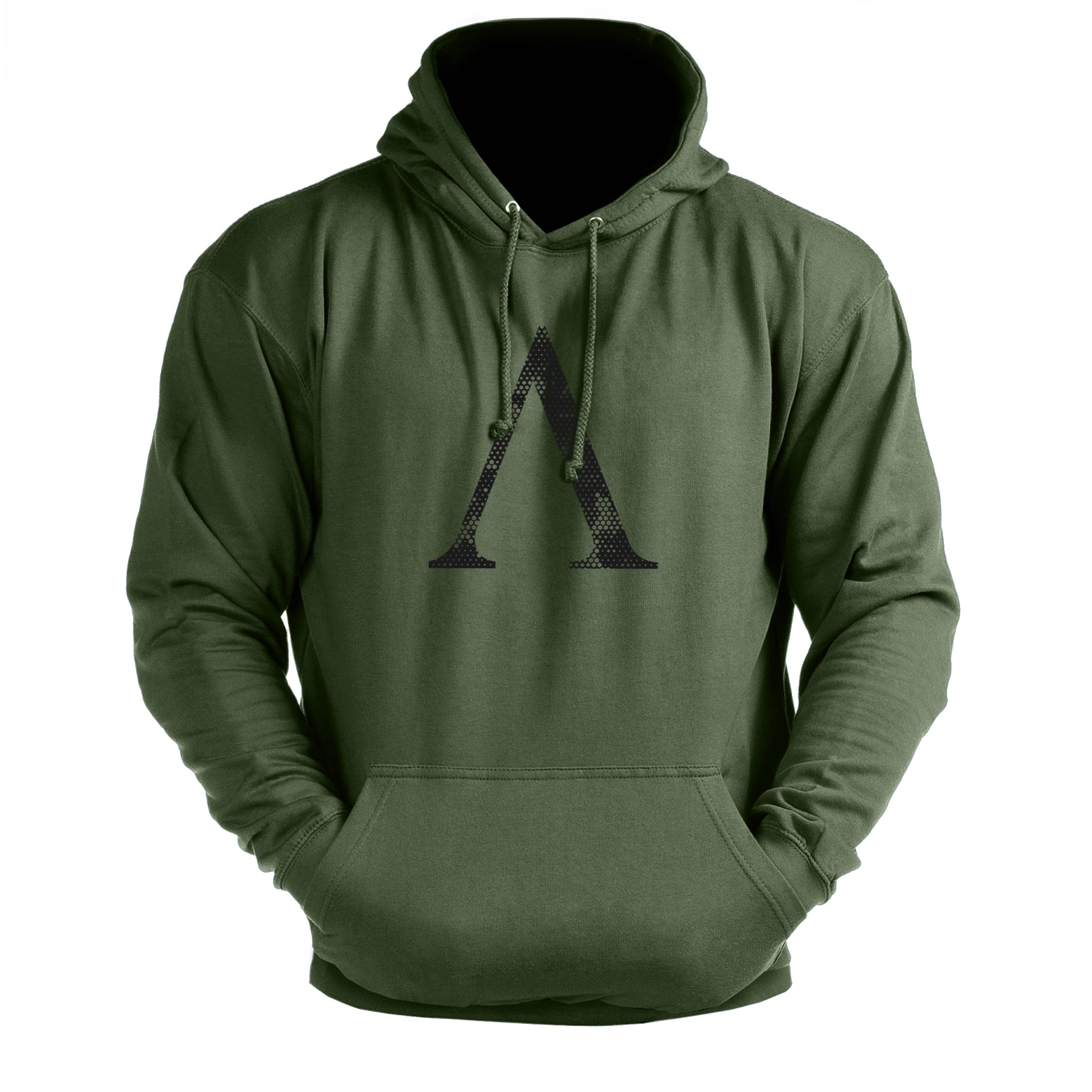 Spartan Symbol Hex Camo - Sweat à capuche de gym