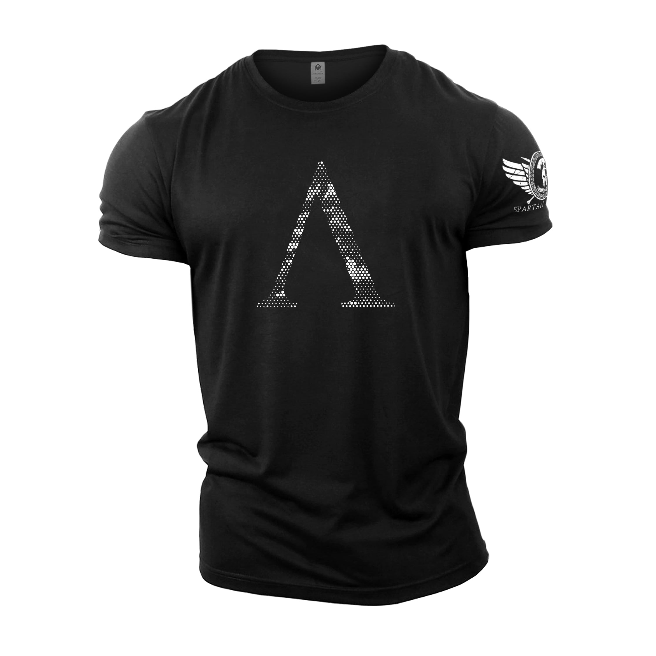 Spartan Symbol Hex Camo Gym T-Shirt