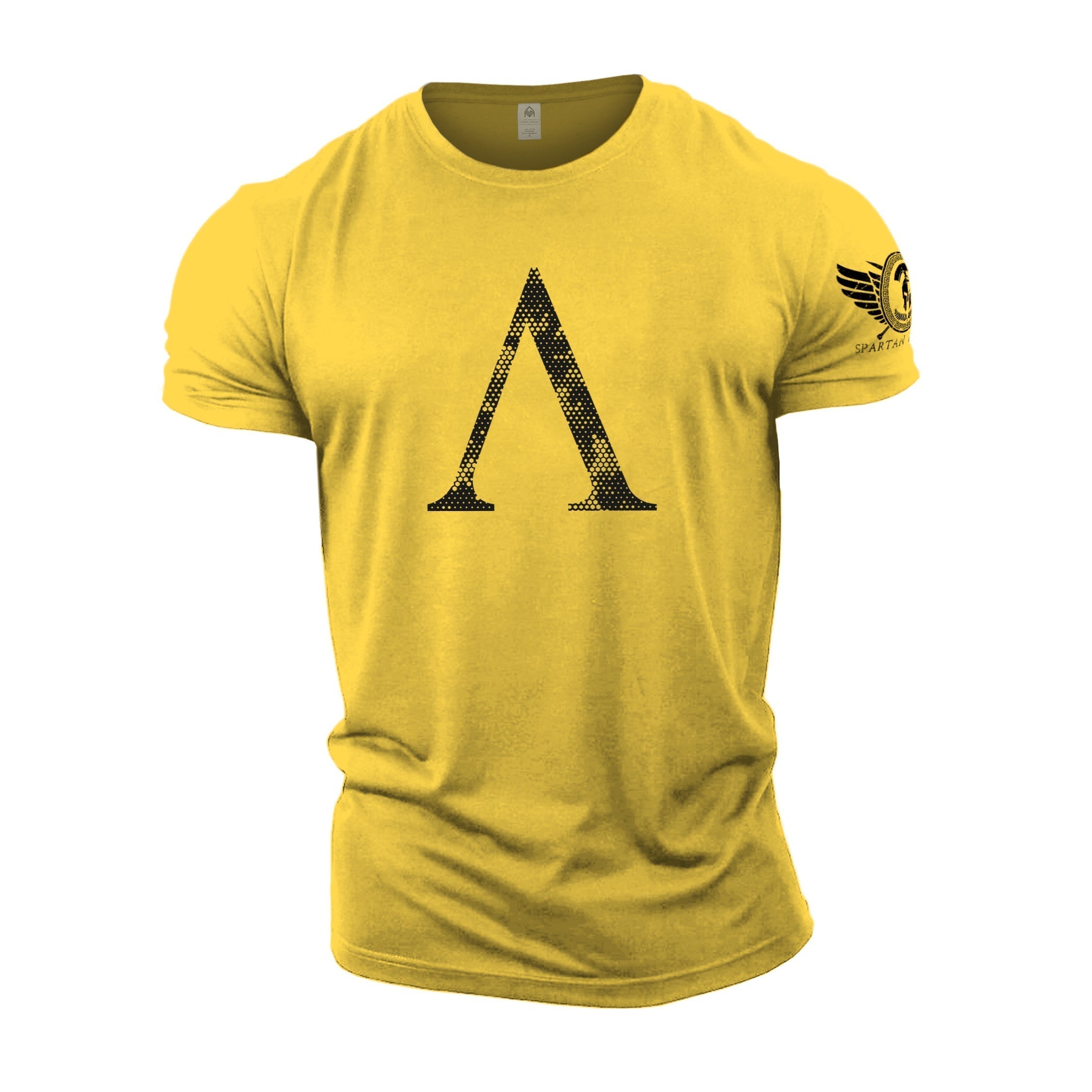 Spartan Symbol Hex Camo Gym T-Shirt