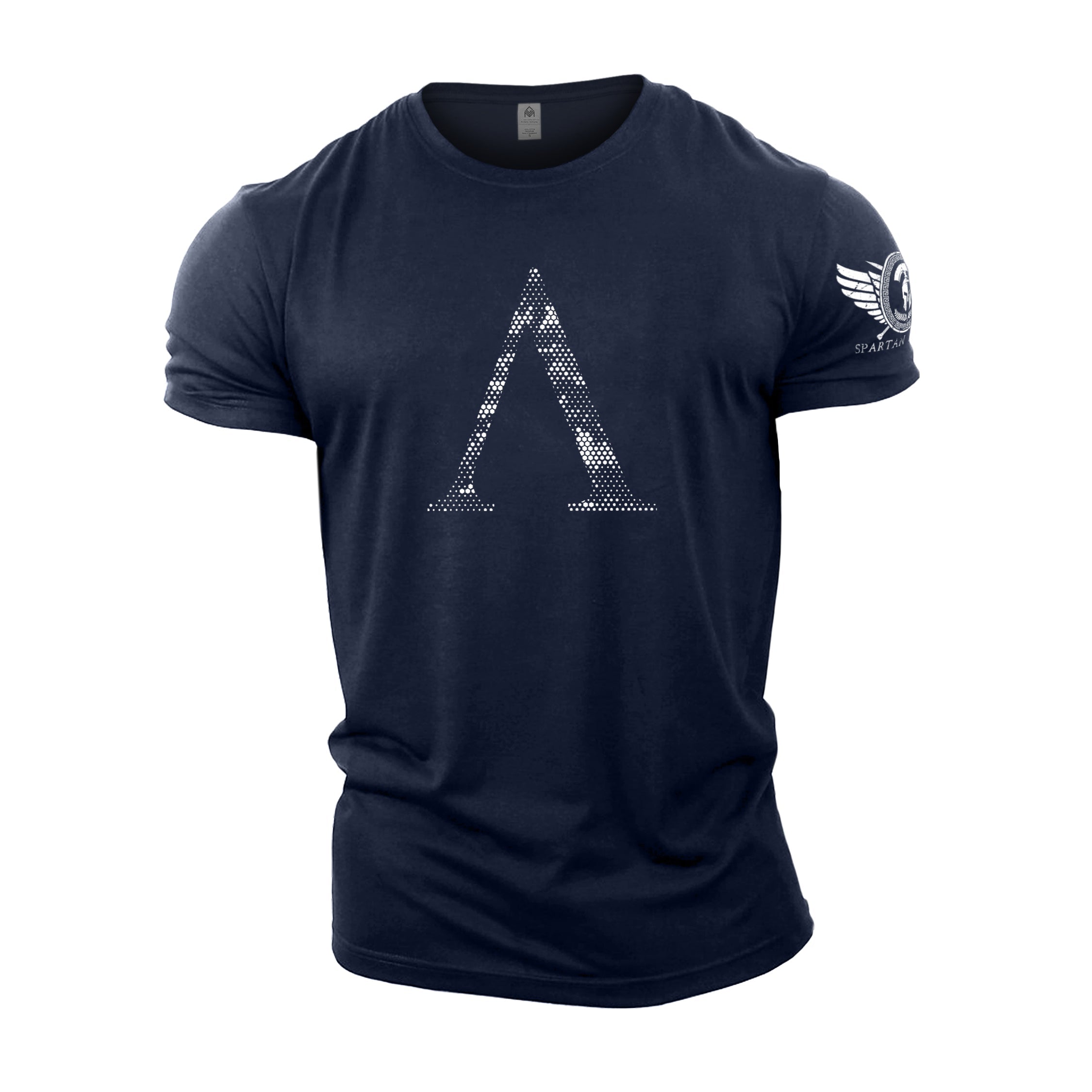 Spartan Symbol Hex Camo Gym T-Shirt