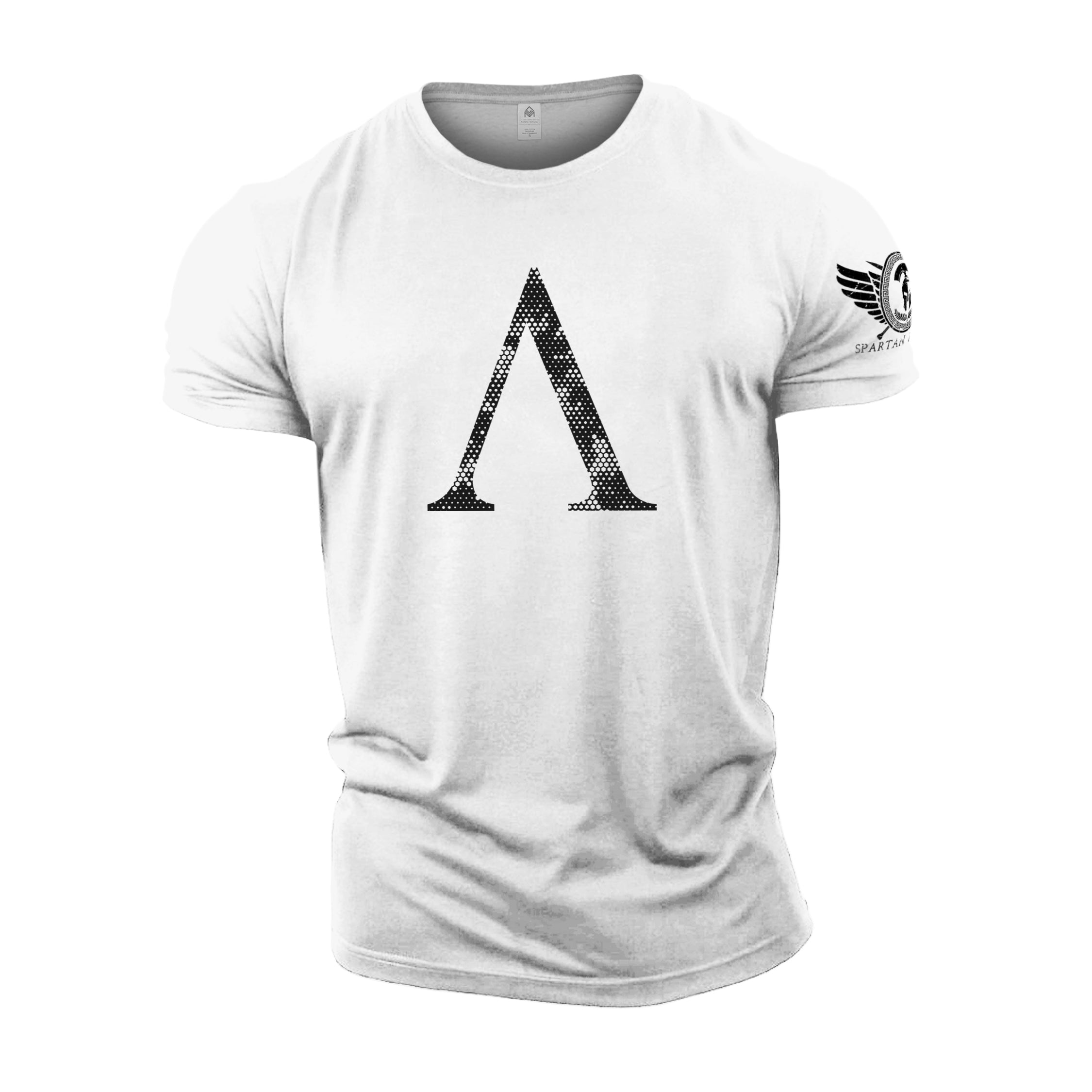 Spartan Symbol Hex Camo Gym T-Shirt