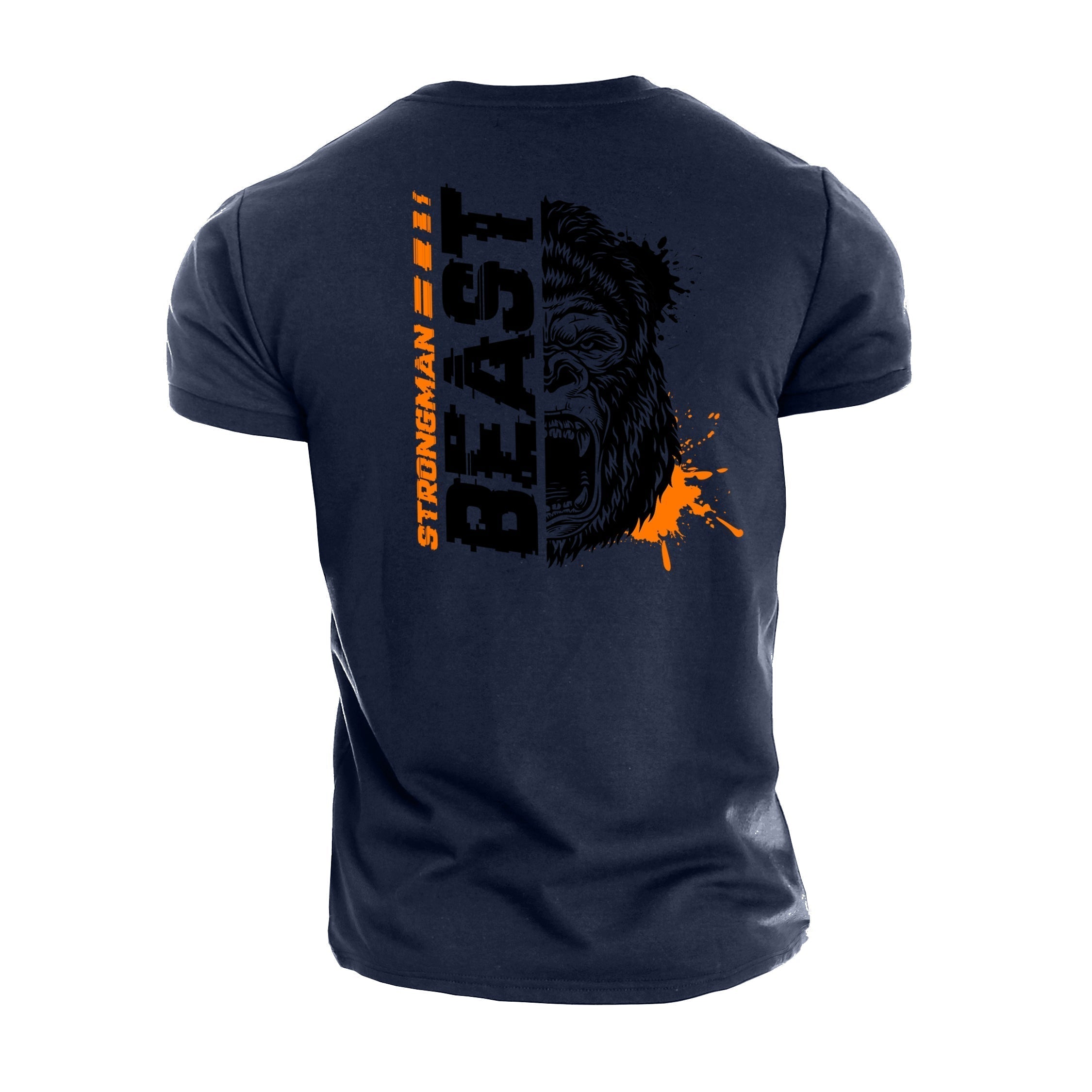 Strongman Beast Orange - T-shirt de sport