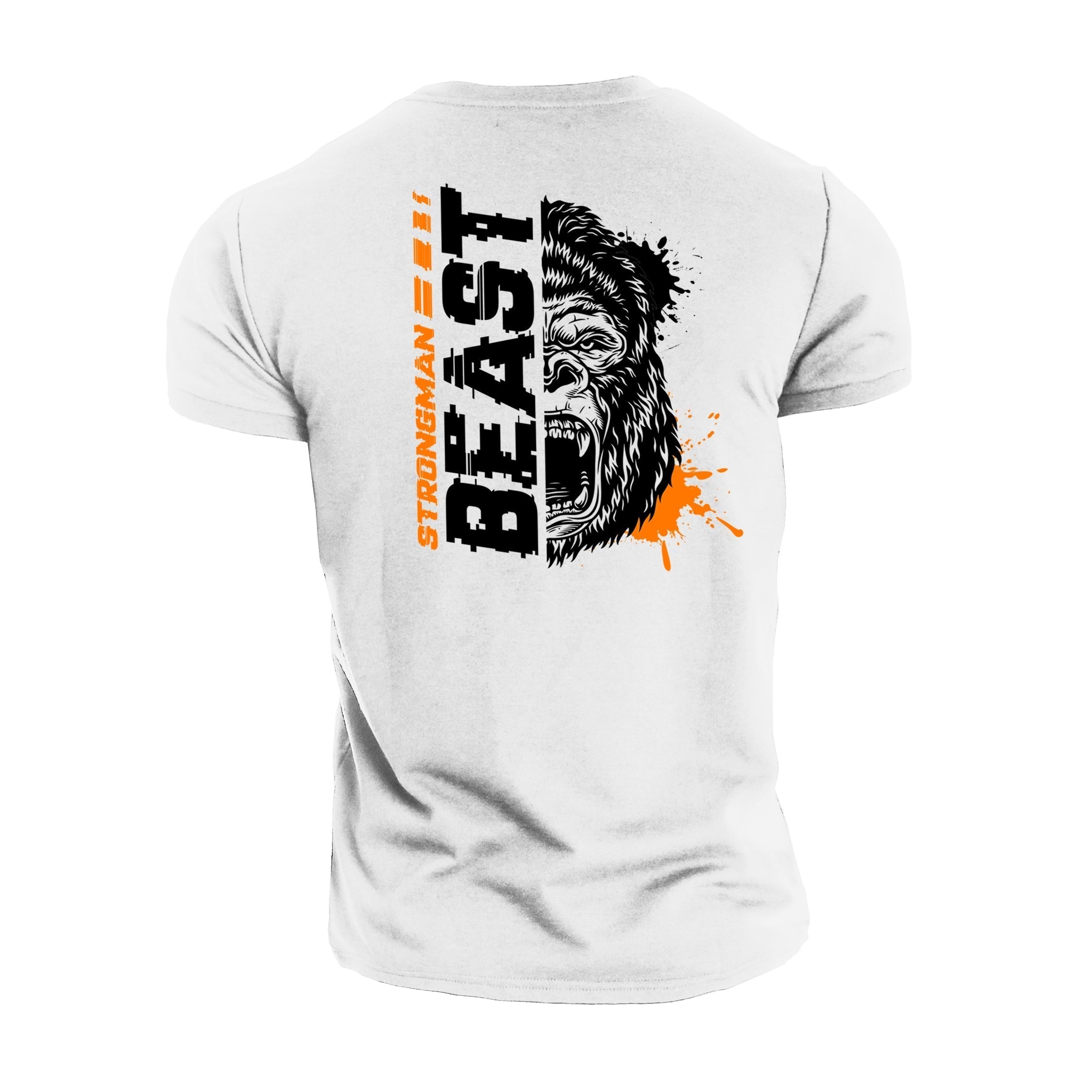 Strongman Beast Orange - T-shirt de sport