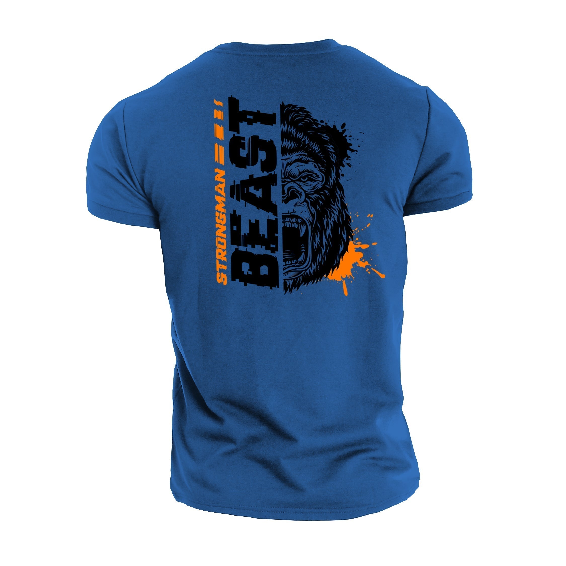 Strongman Beast Orange - T-shirt de sport