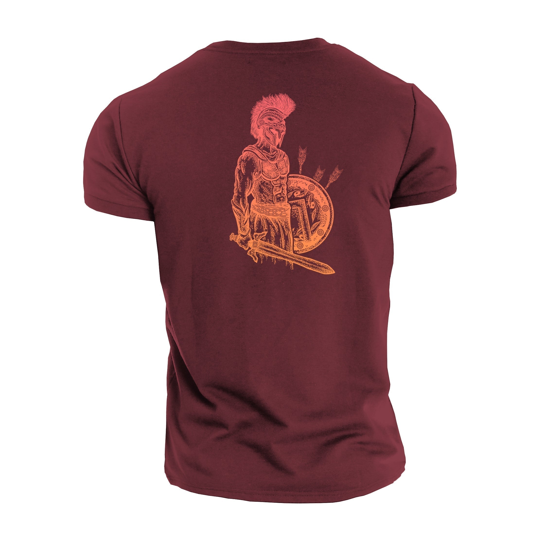 Épée et Bouclier - Forgé à la Manière des Spartiates - T-shirt de sport