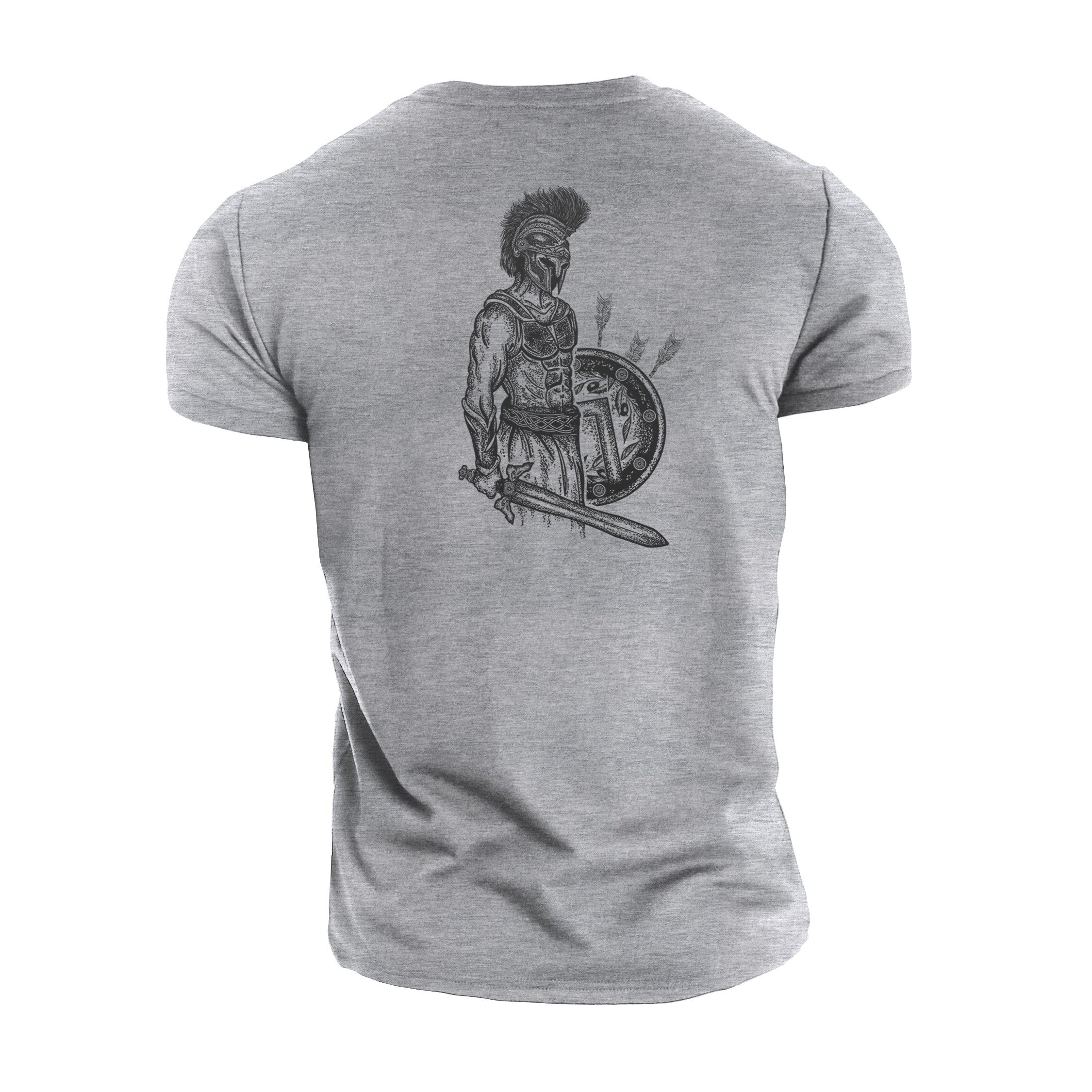 Épée et Bouclier - Forgé à la Manière des Spartiates - T-shirt de sport