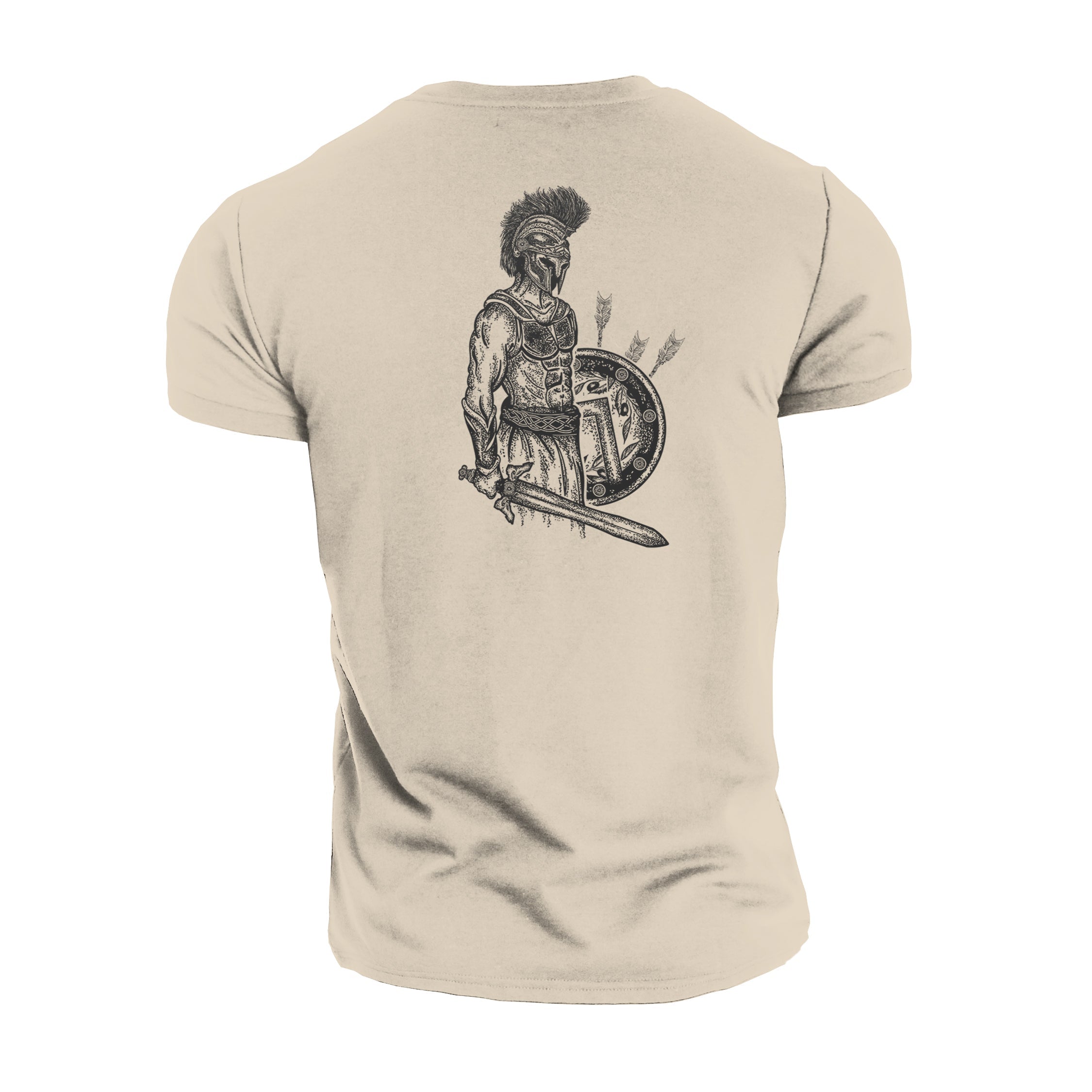 Épée et Bouclier - Forgé à la Manière des Spartiates - T-shirt de sport