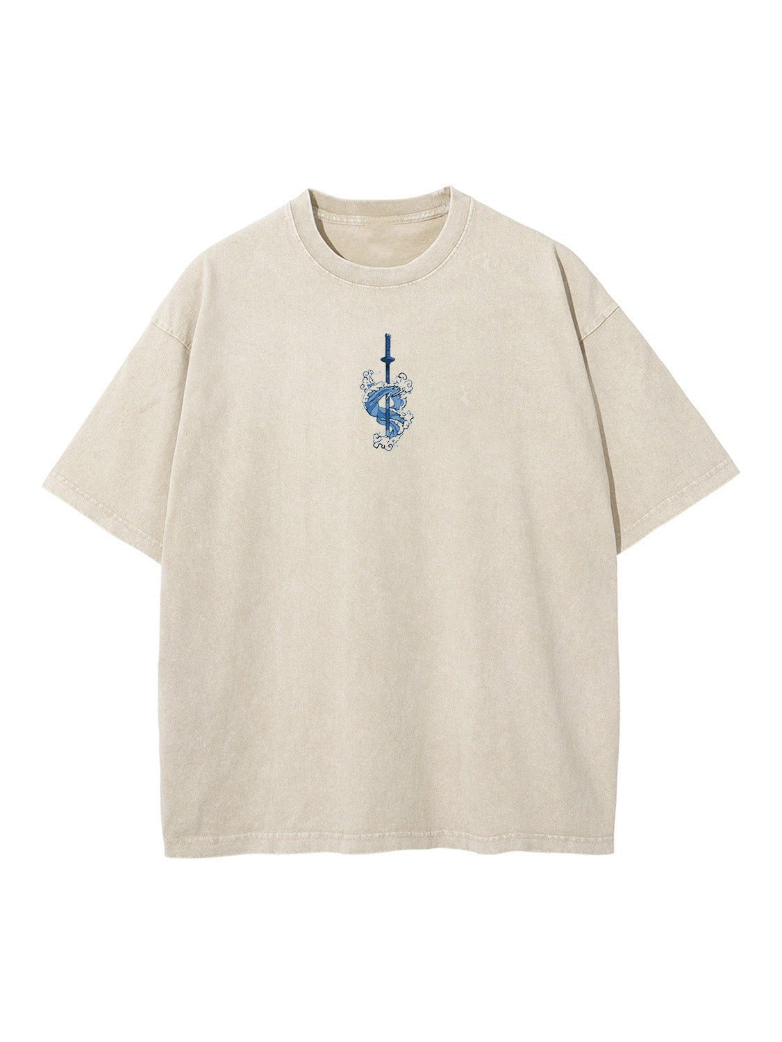 Tanjiro Water Breathing 2-sided Vintage T-shirt