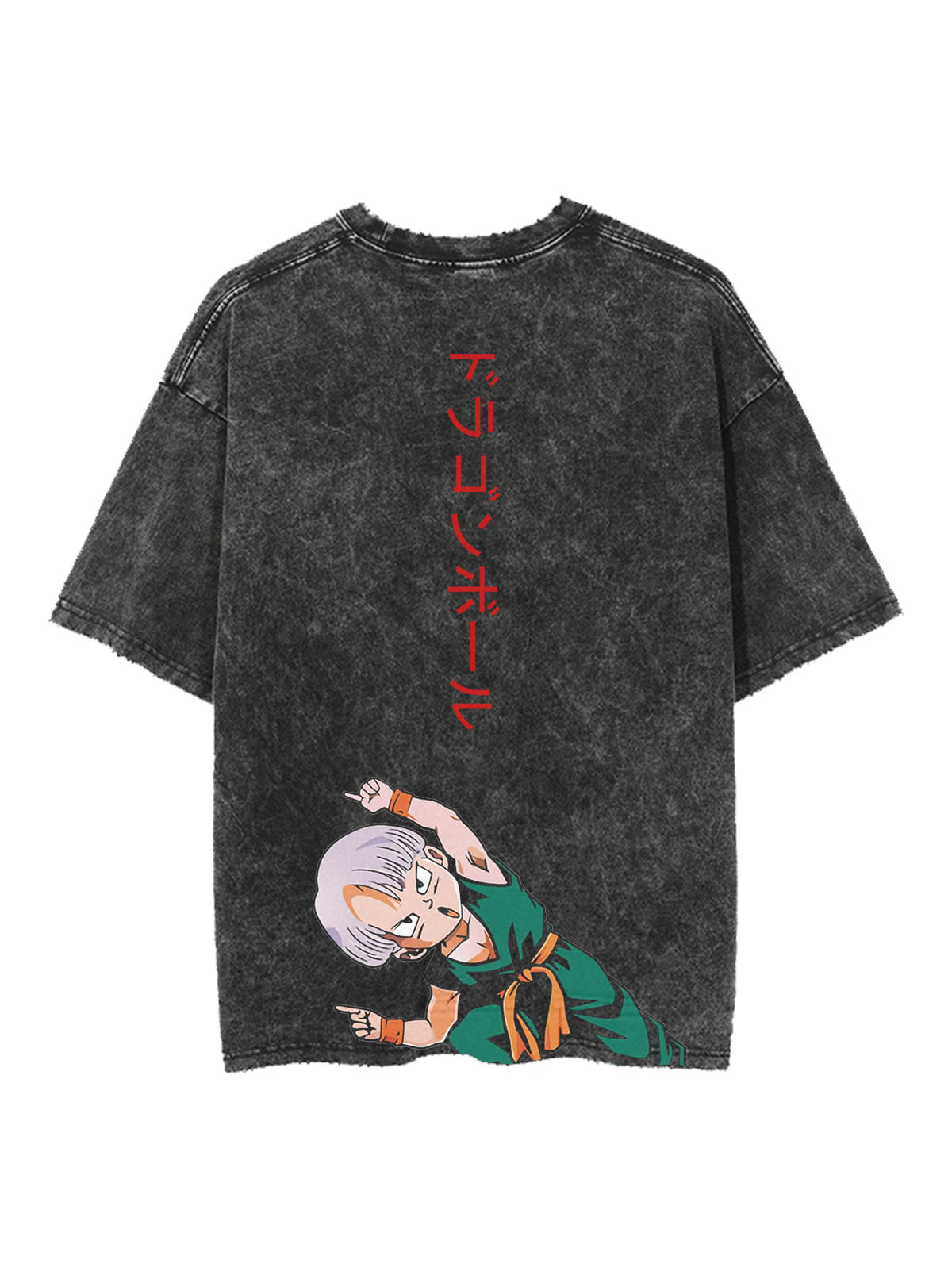 Trunks X Goten Fusion Vintage Oversize T-shirt