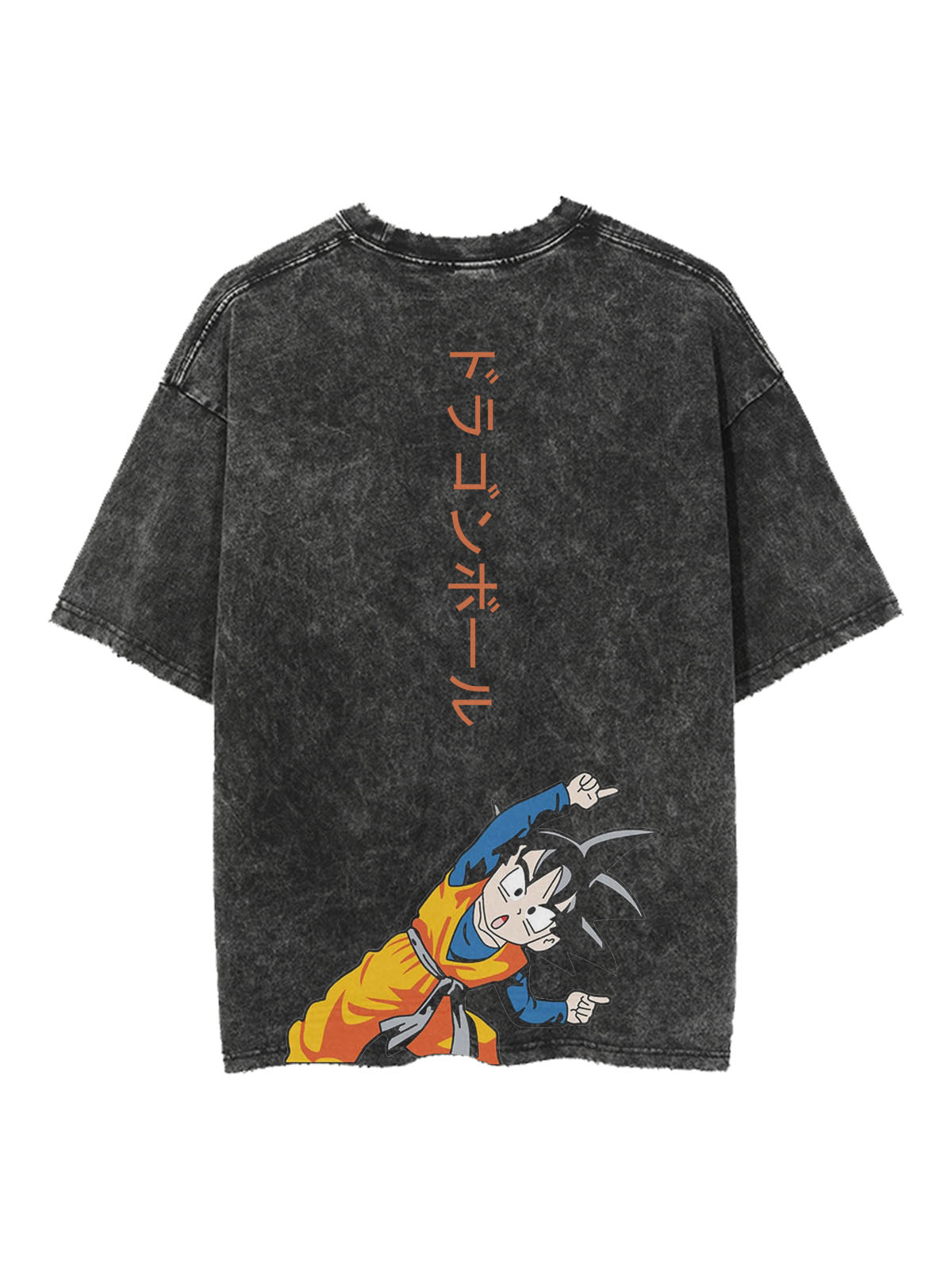 Trunks X Goten Fusion Vintage Oversize T-shirt