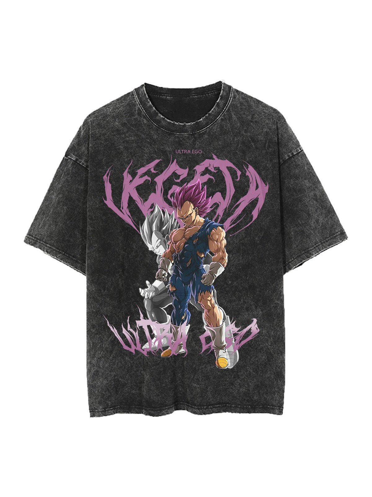 Vegeta Ultra Ego Vintage Oversize T-shirt